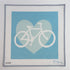 Bicycle Heart - Blue