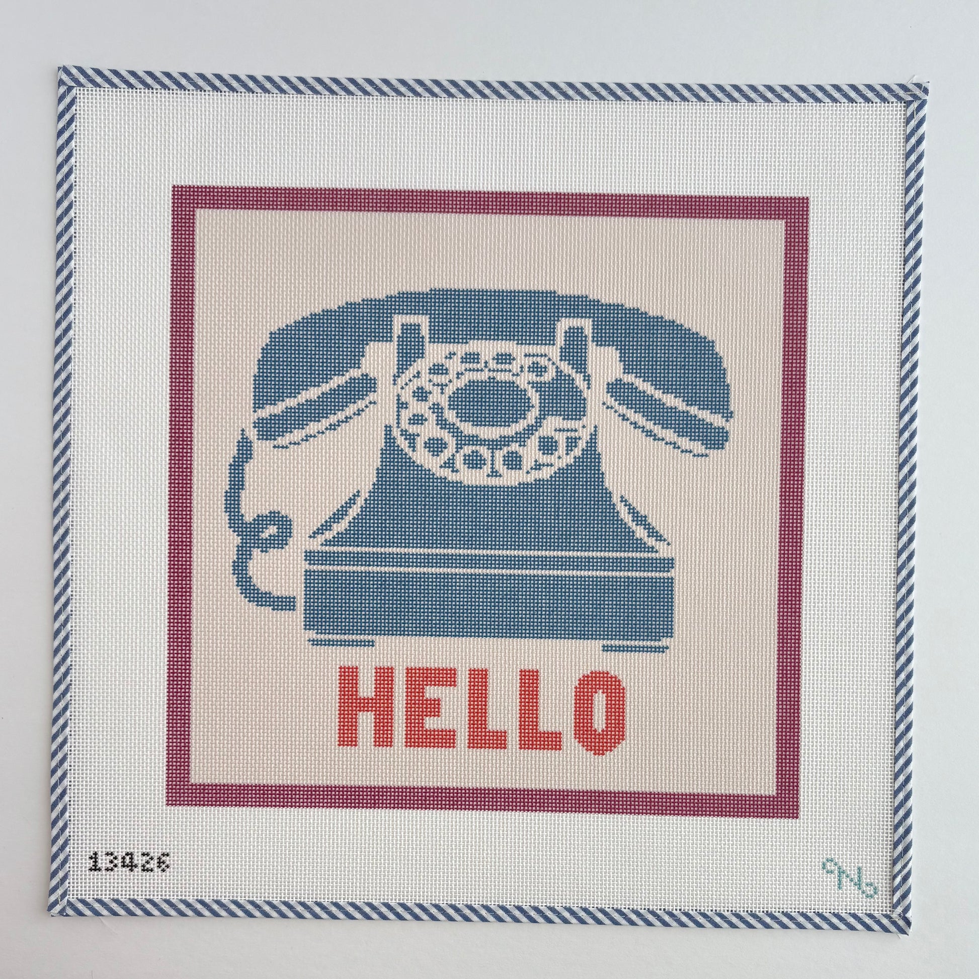 Retro Phone - Blue (Hello)