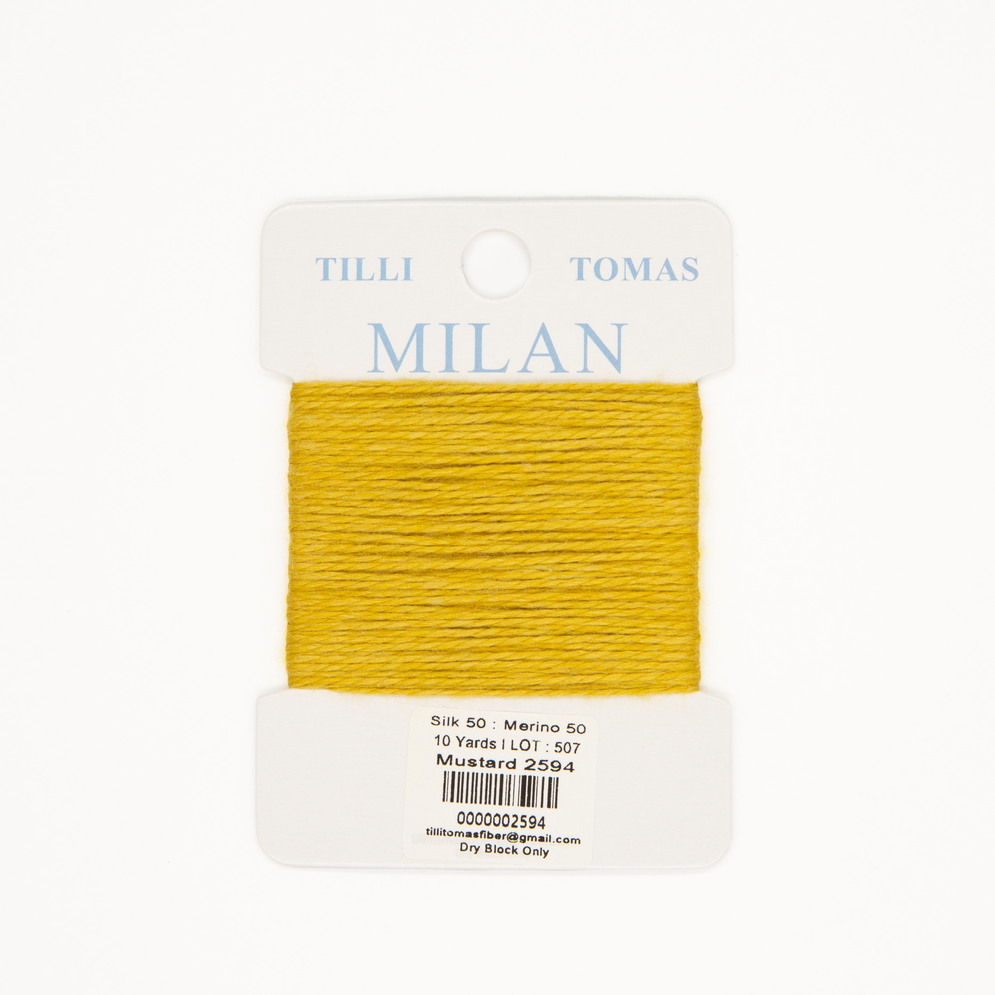 Milan Cards Mustard