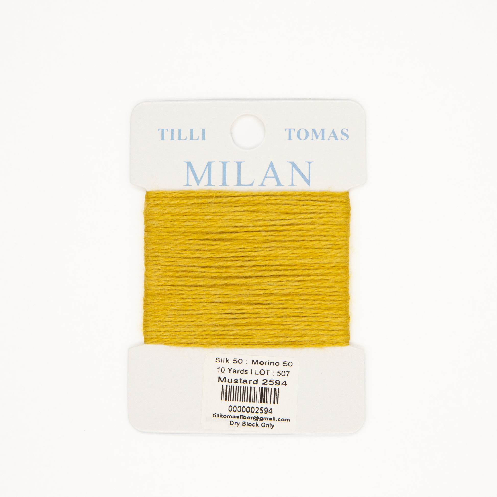 Milan Cards Mustard