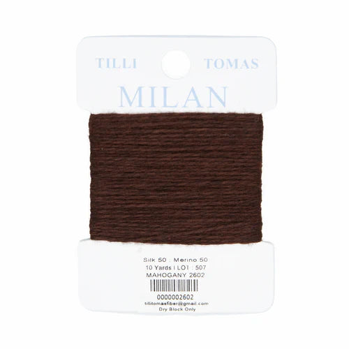 Milan Cards Mahogany