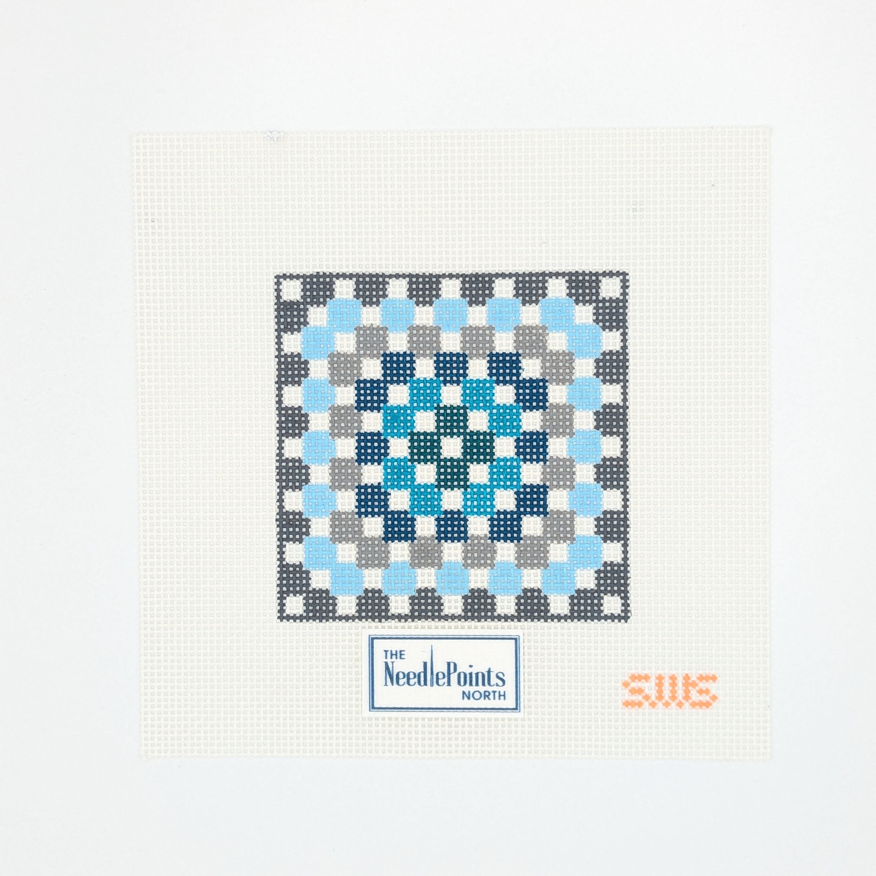 Blue and Grey Square