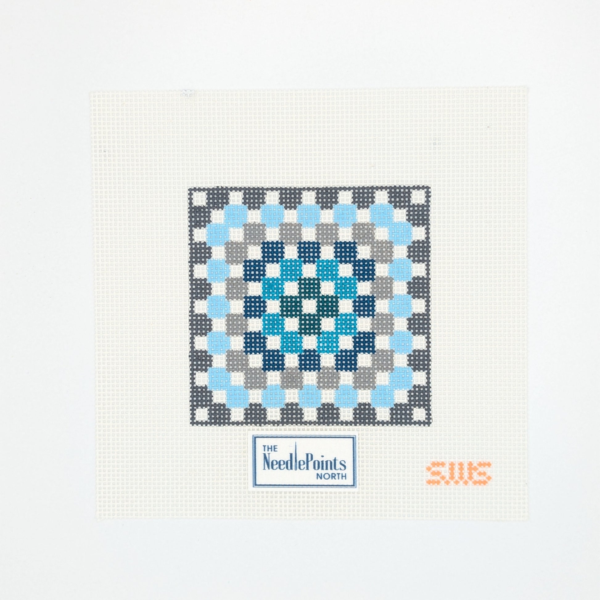 Blue and Grey Square
