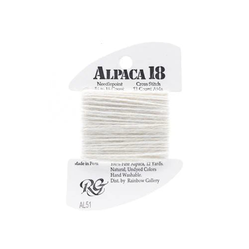 Alpaca 18 White