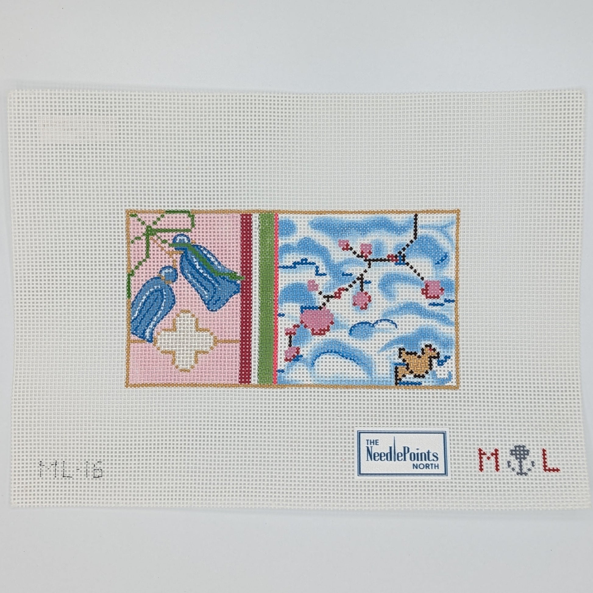 Pink and Blue Clouds Wallet Insert