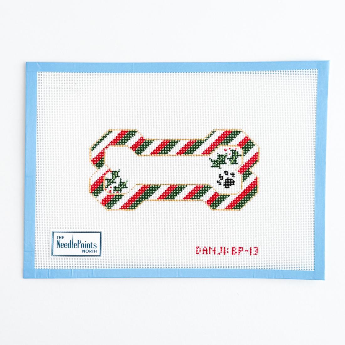 Dog Bone Candy Cane