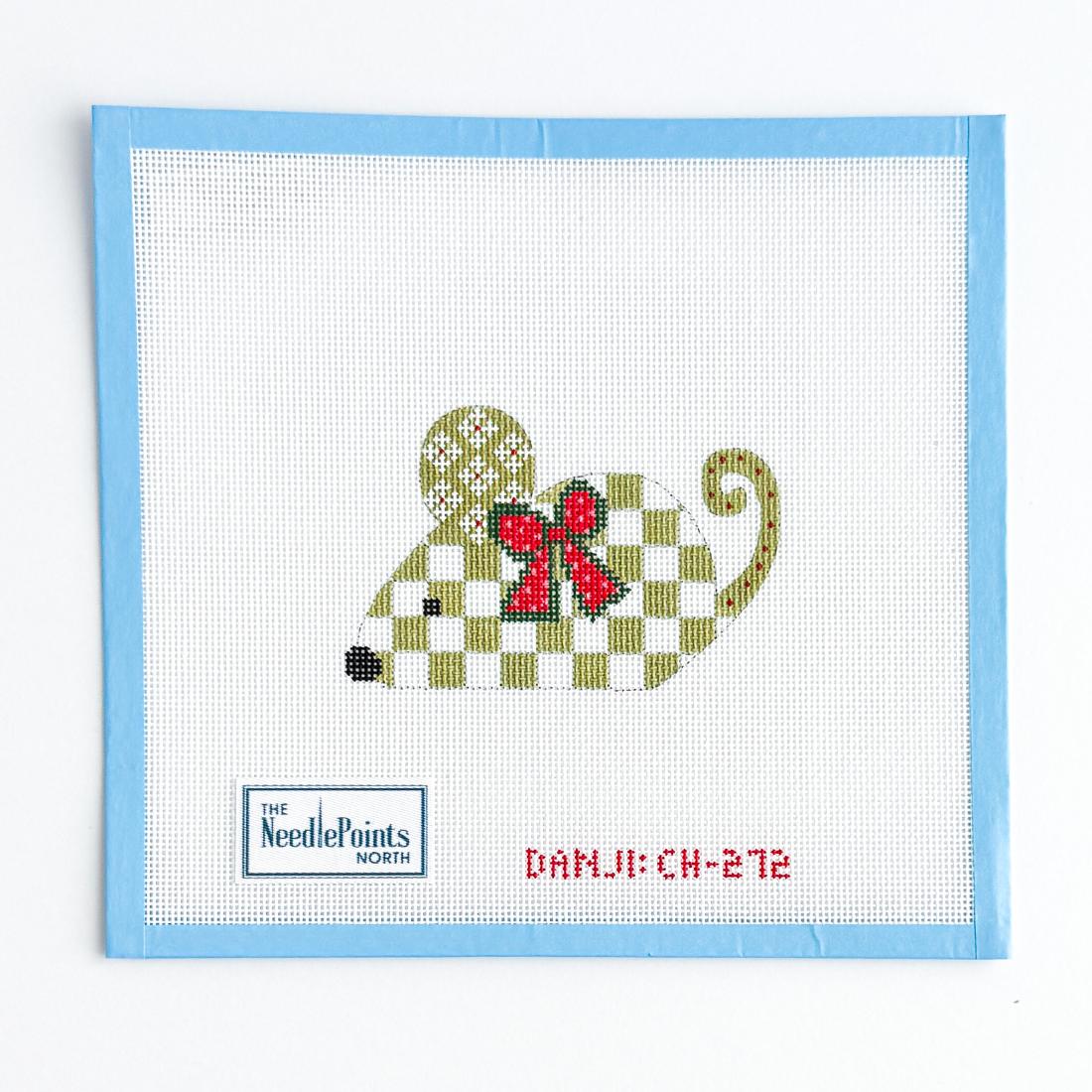 Mice Green Checkered