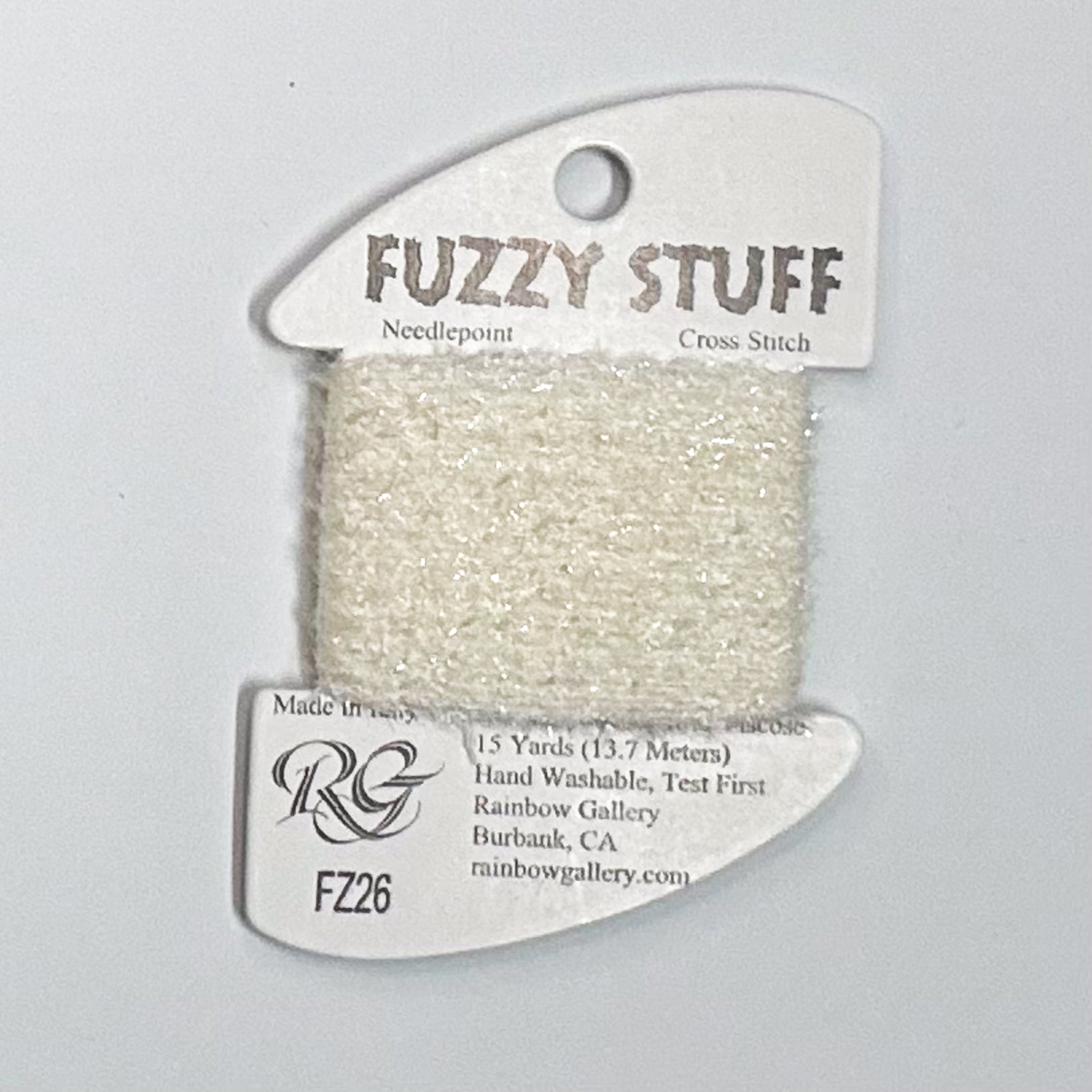Fuzzy Stuff Antique White