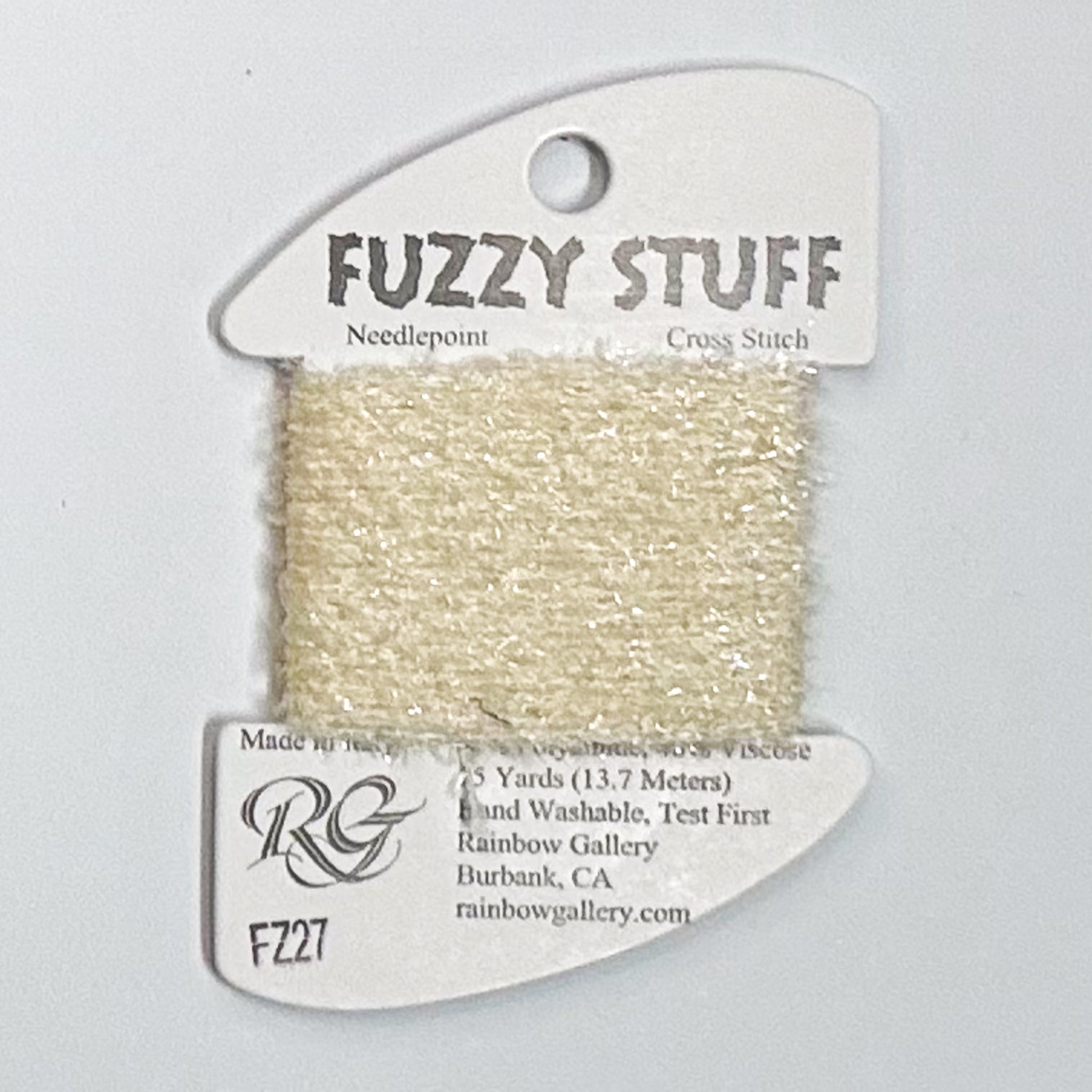 Fuzzy Stuff Ecru