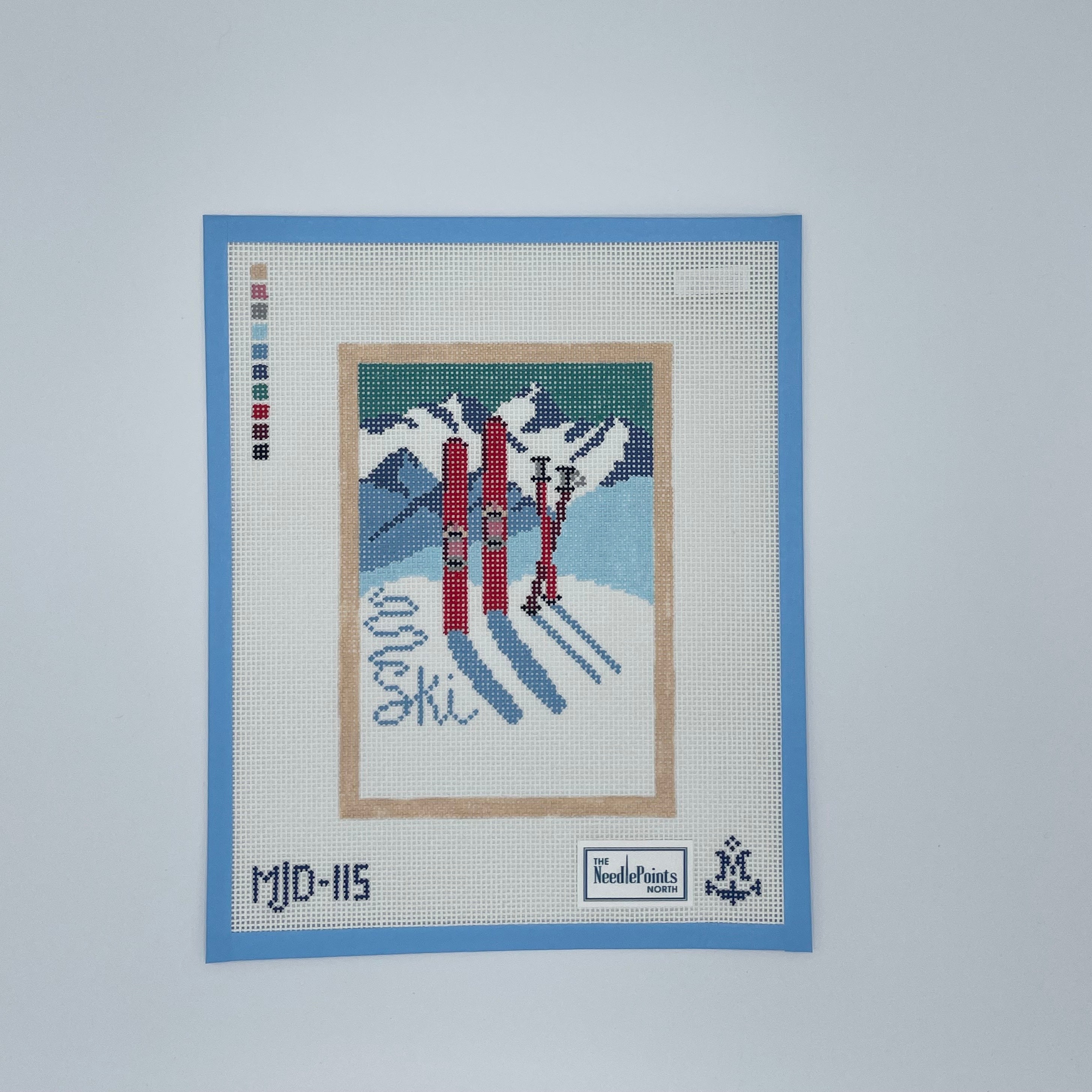 Vintage Ski Postcard