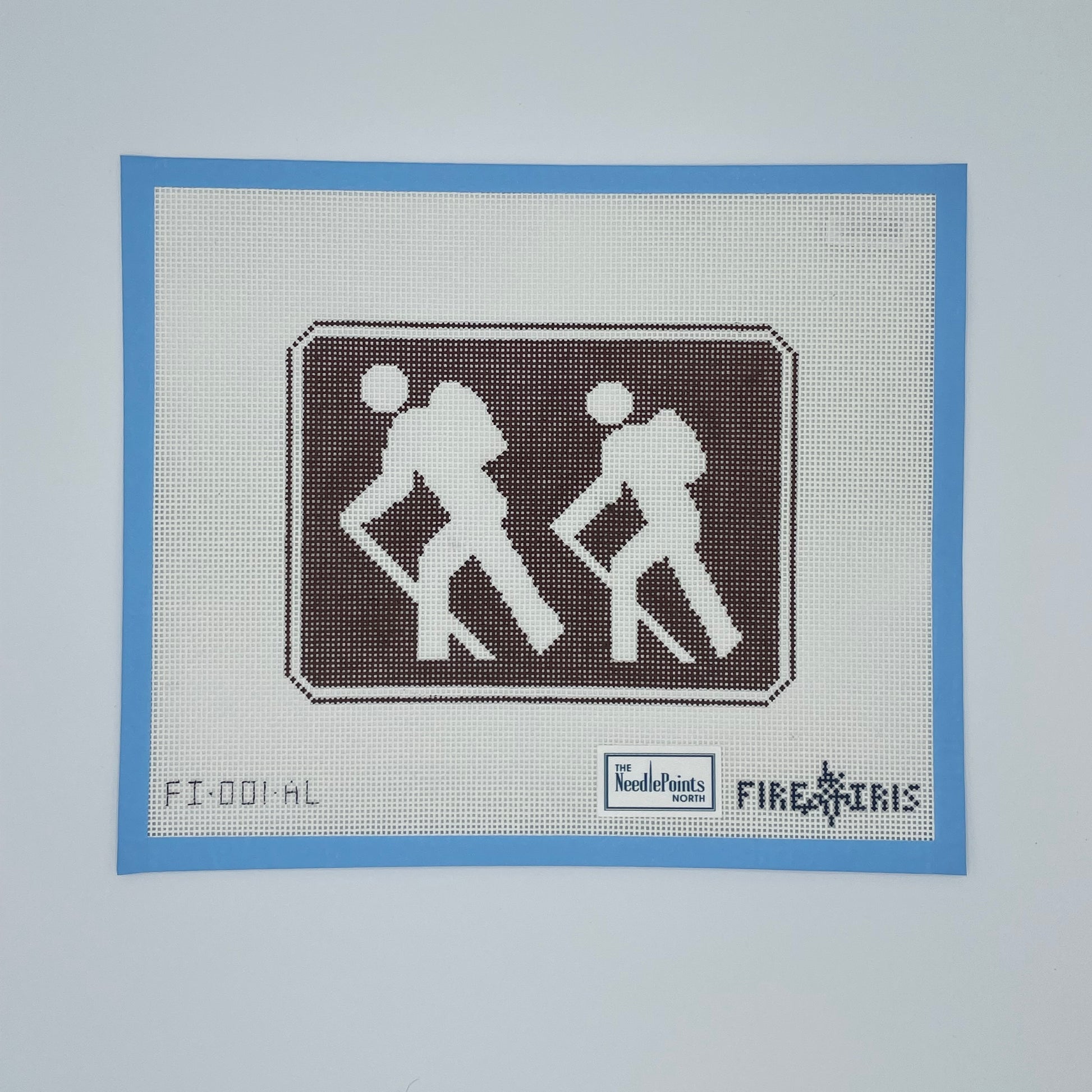 Mesh Hiker Recreation Sign