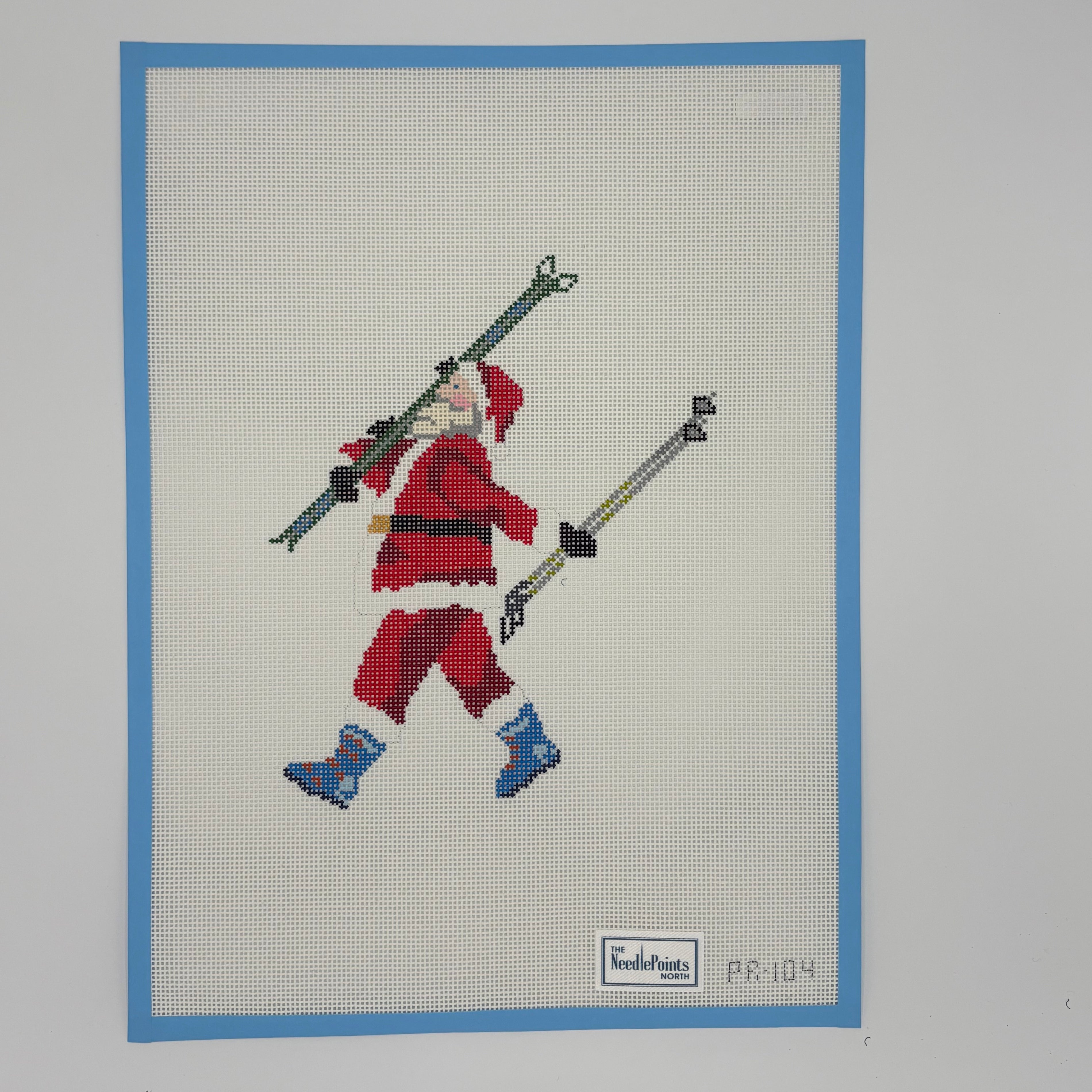 Santa Skier