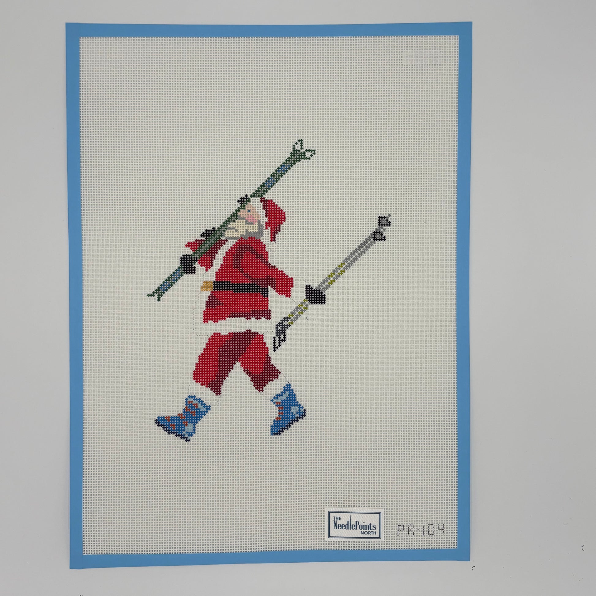 Santa Skier