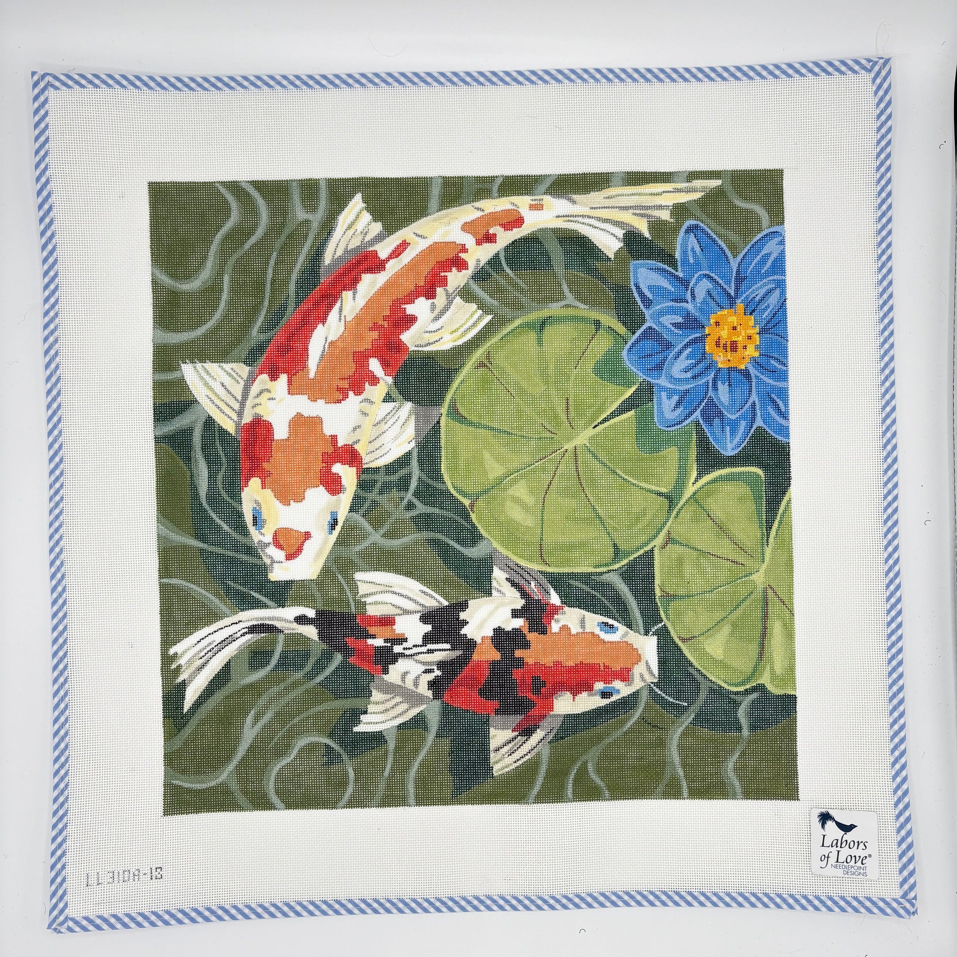 Koi (left)