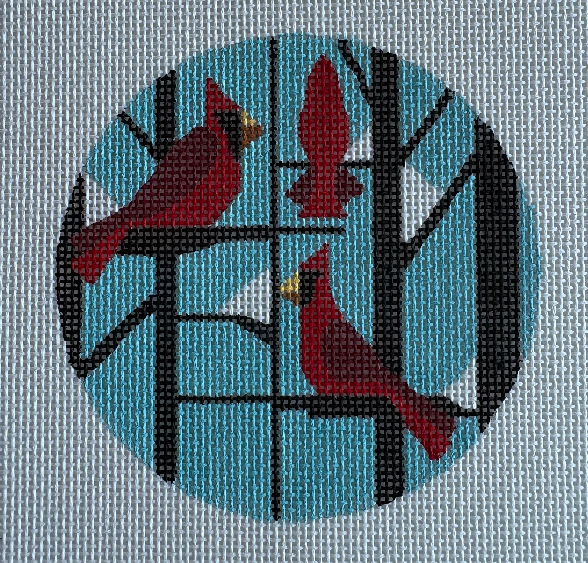 Blue Sky Cardinals Ornament