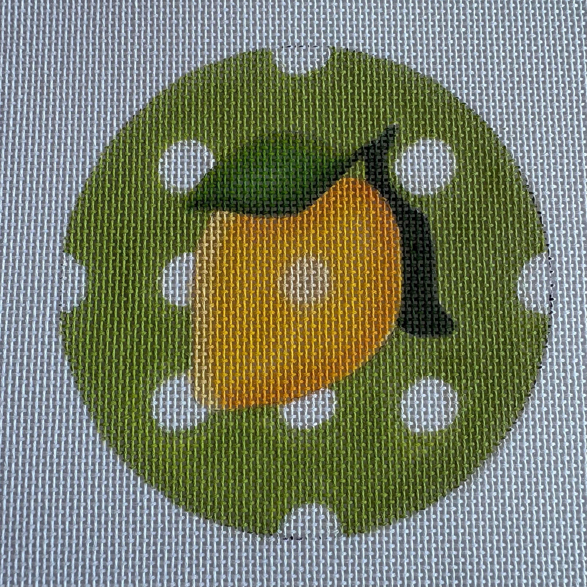 Lemon Dot Green Ornament