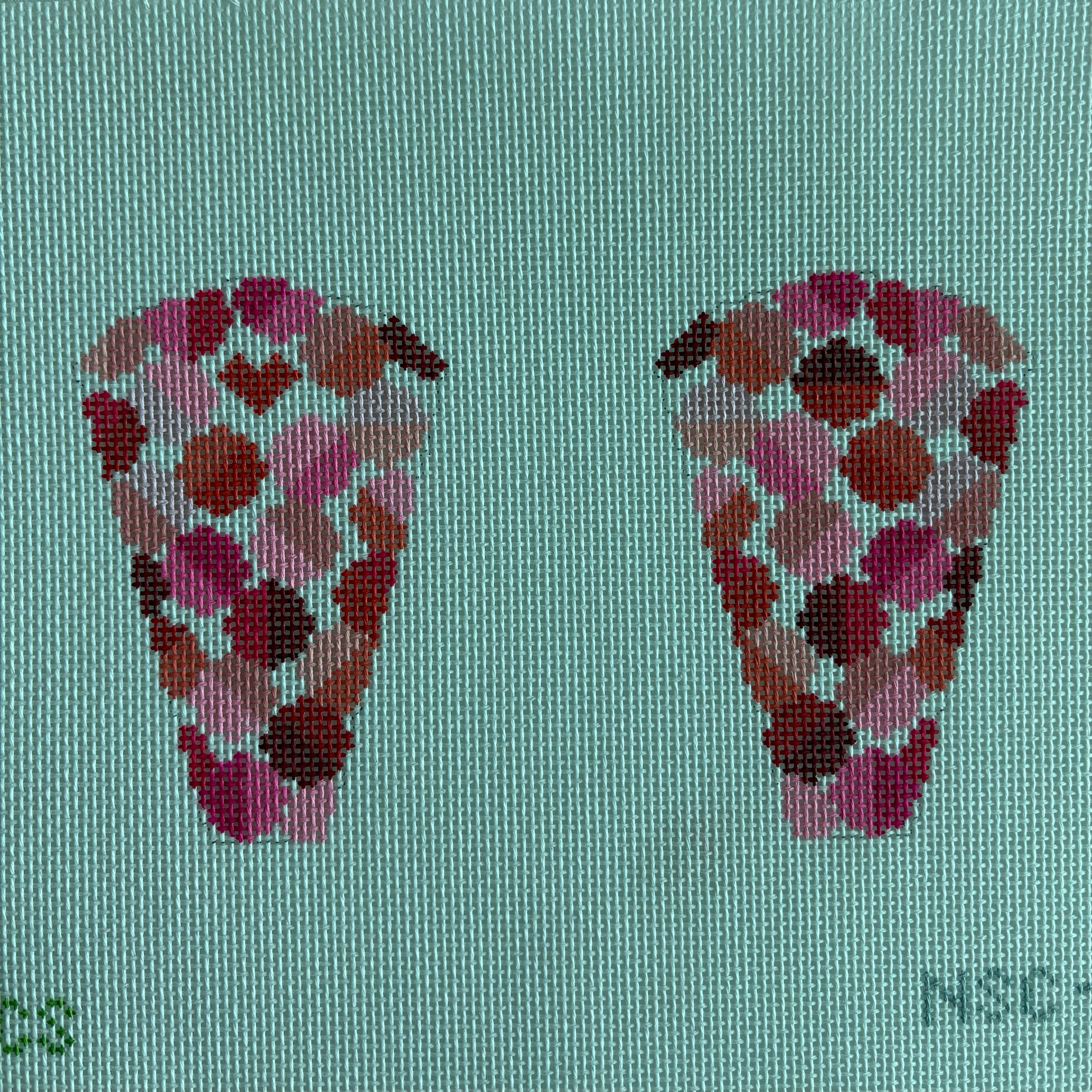 Pink Dots Scissors Case