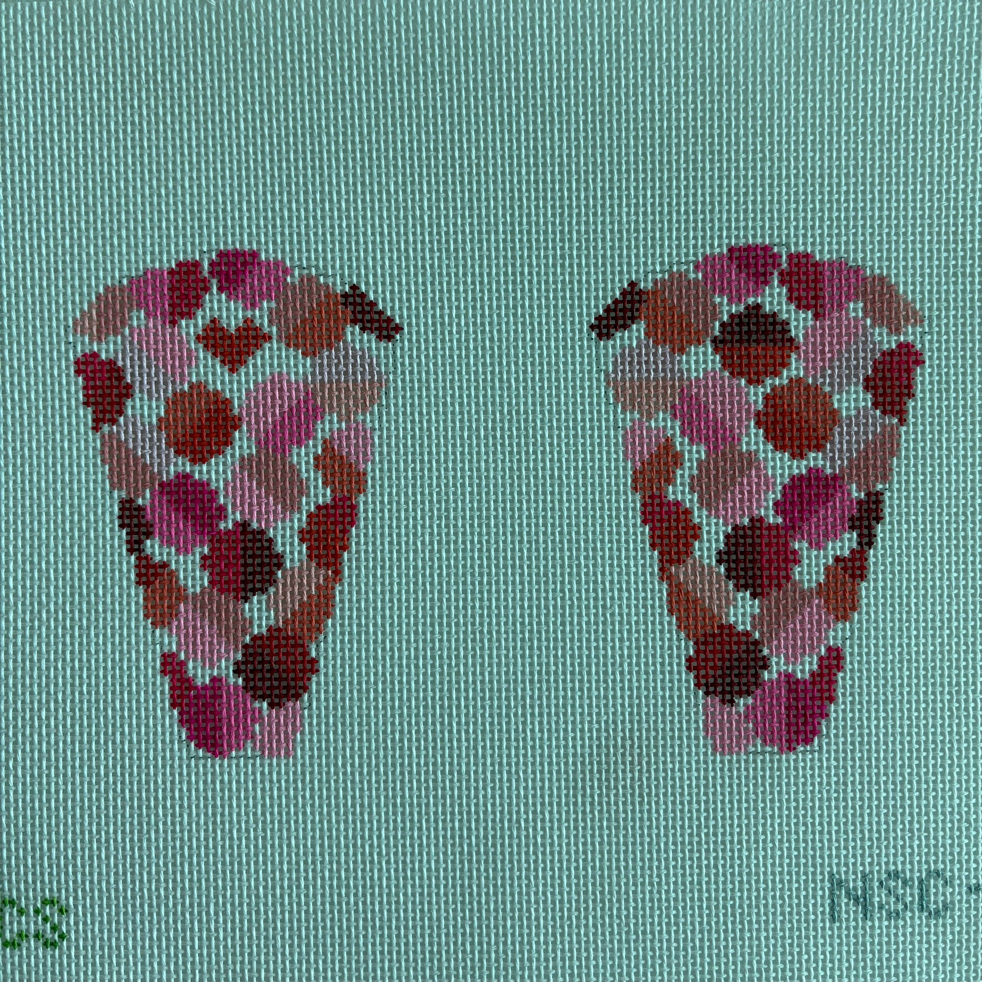 Pink Dots Scissors Case