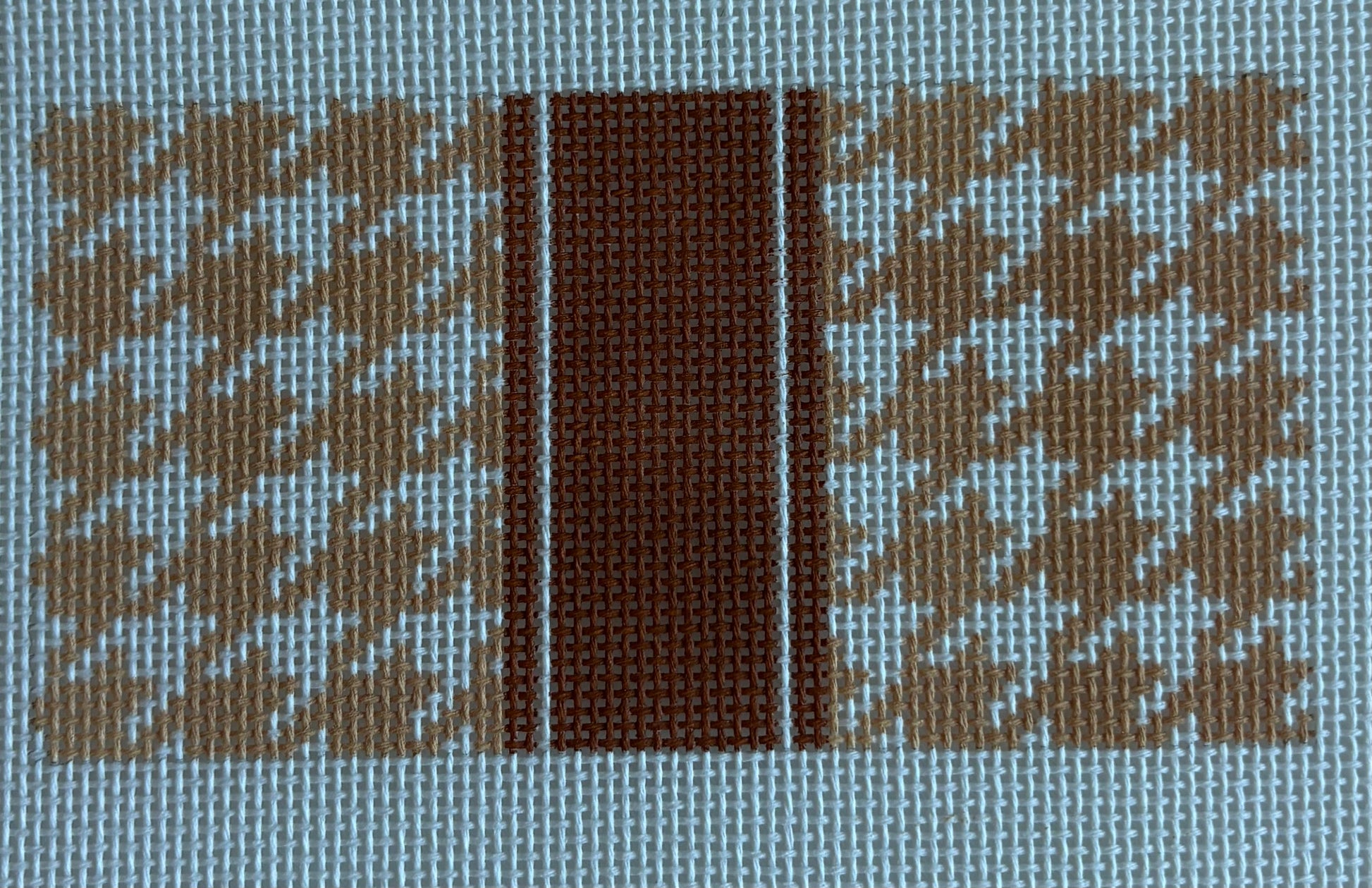Tan Houndstooth