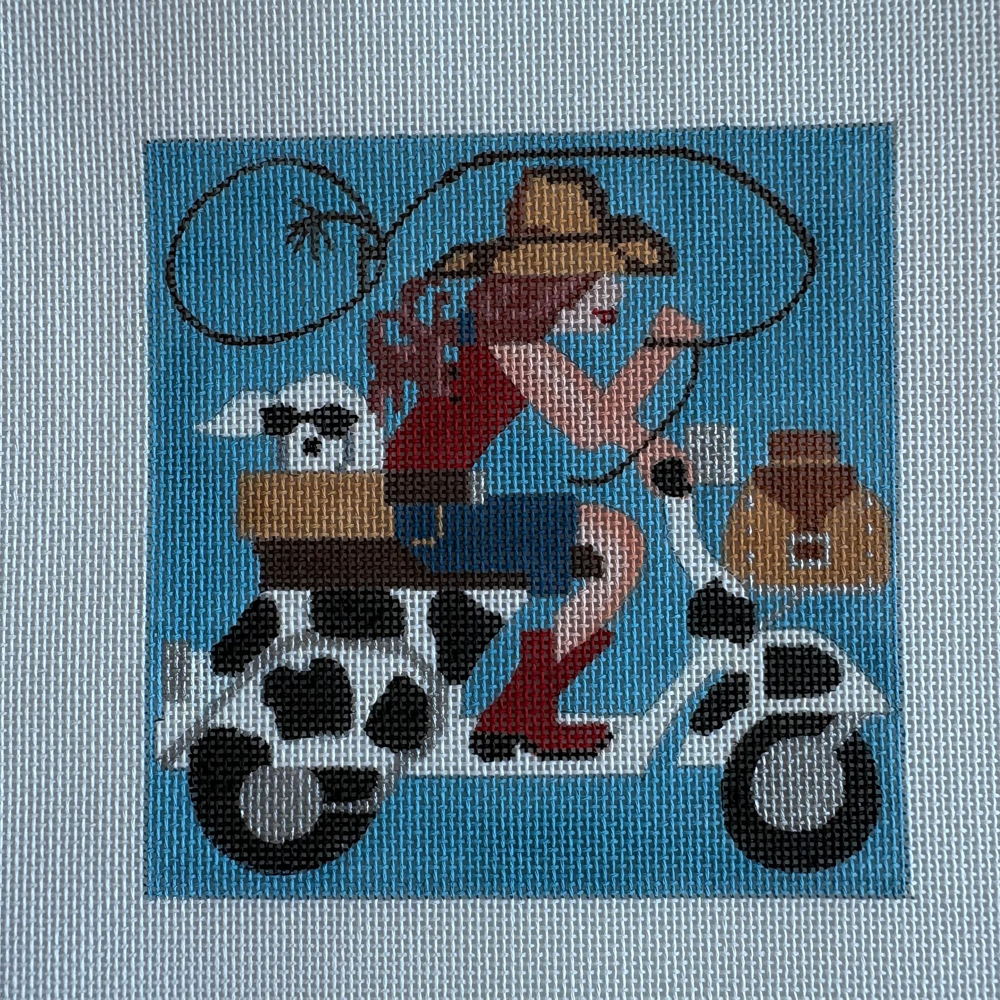 Cowgirl Vespa