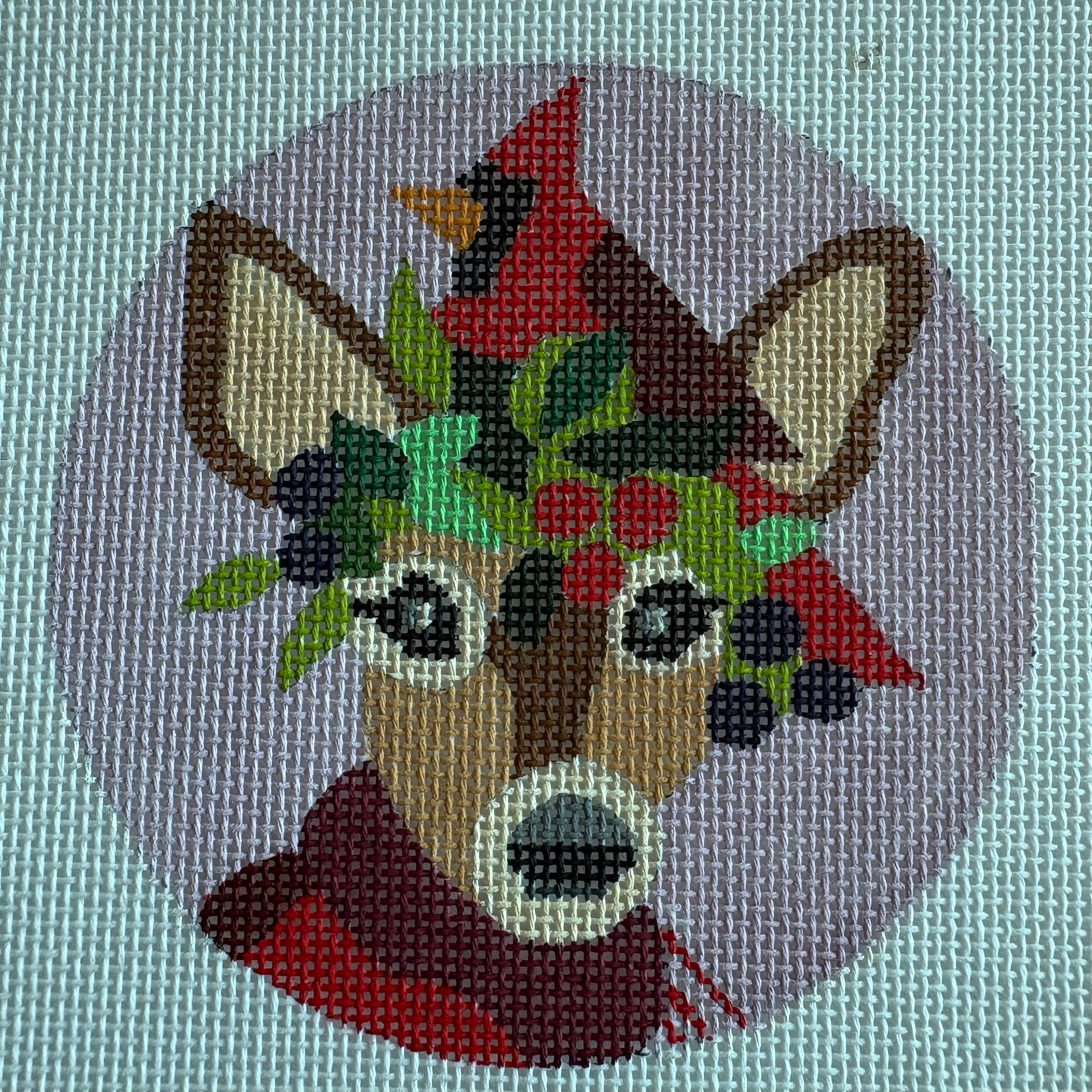 Fawn and Cardinal