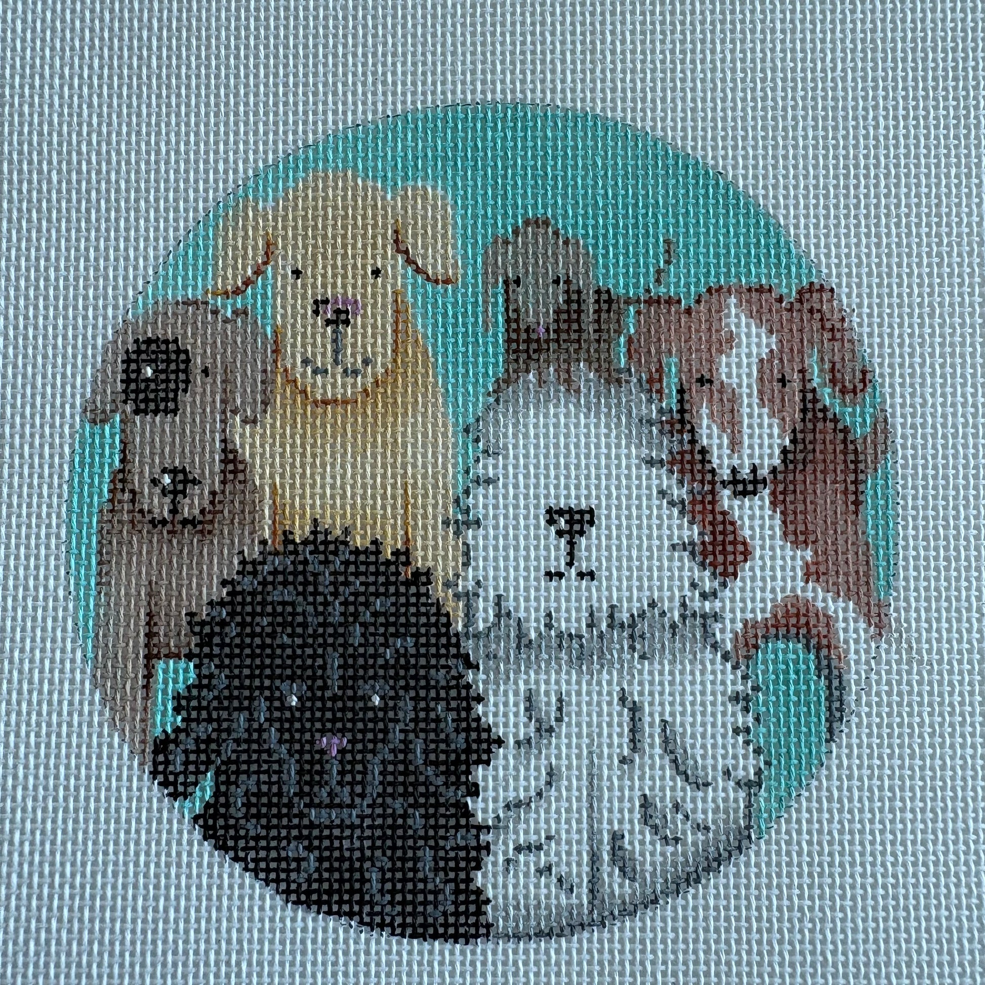 Dog assortment round