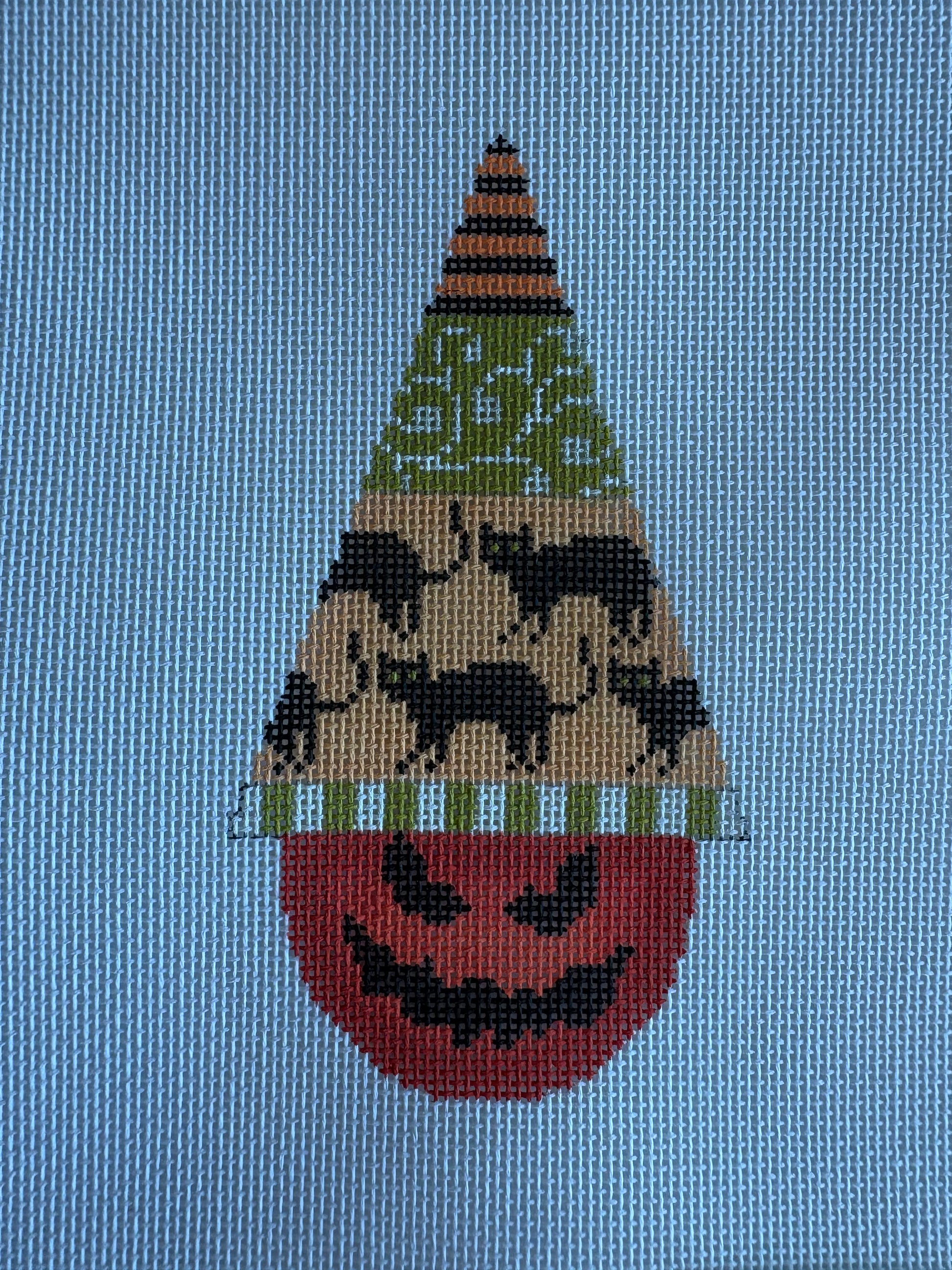 Pumpkin Head w cats