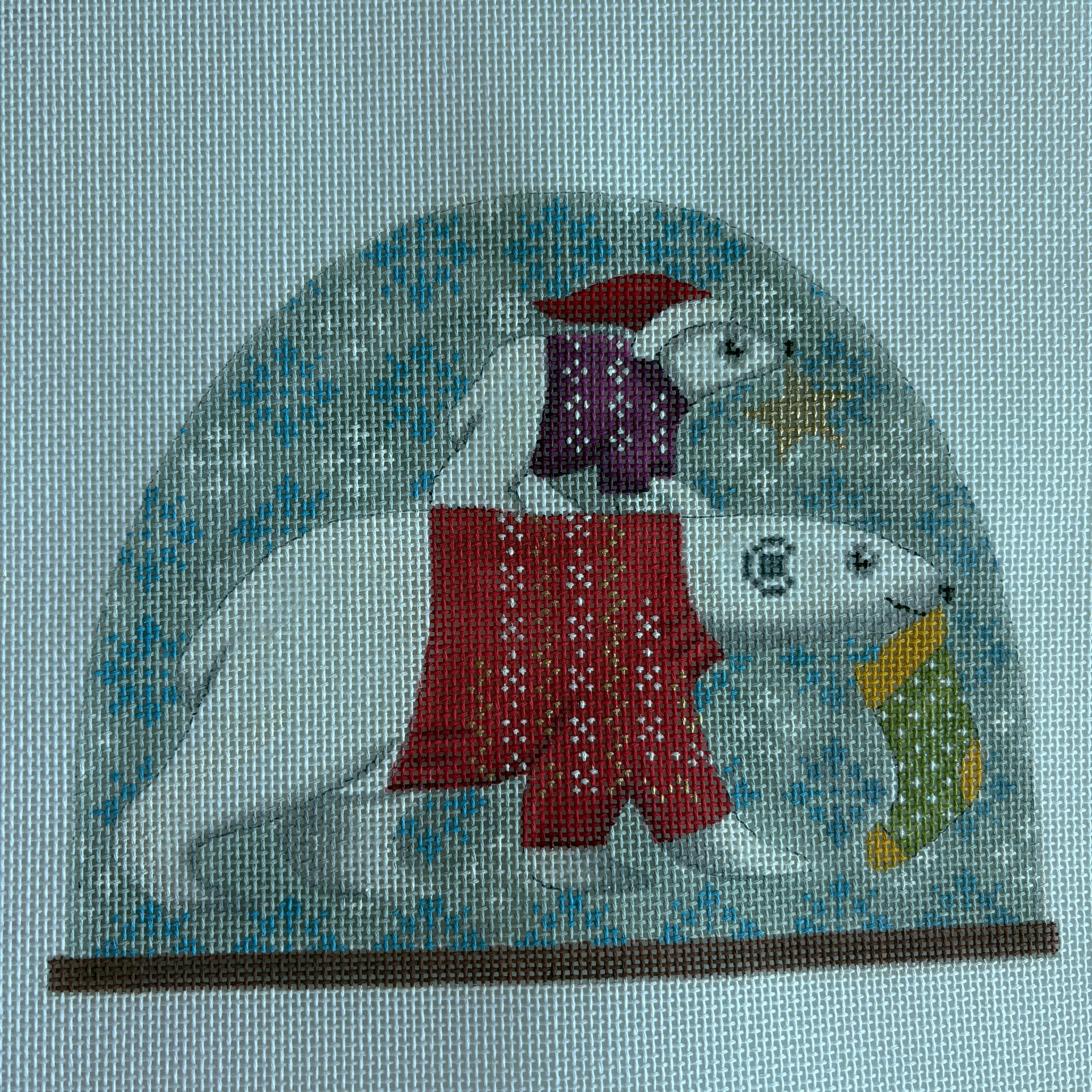 Polar Bear and Cub Dome