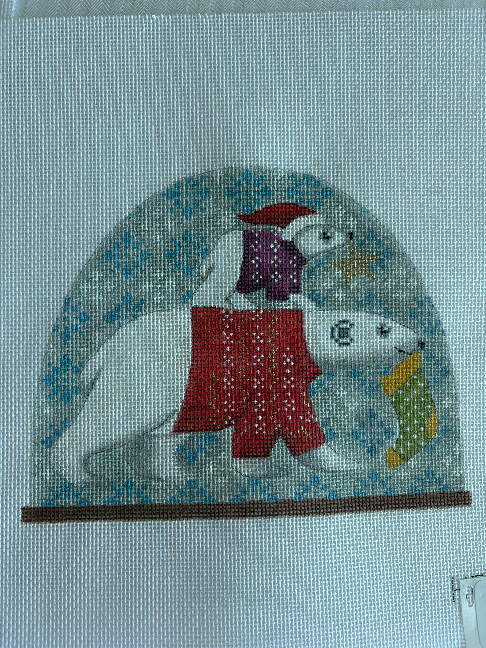 Polar Bear and Cub Dome