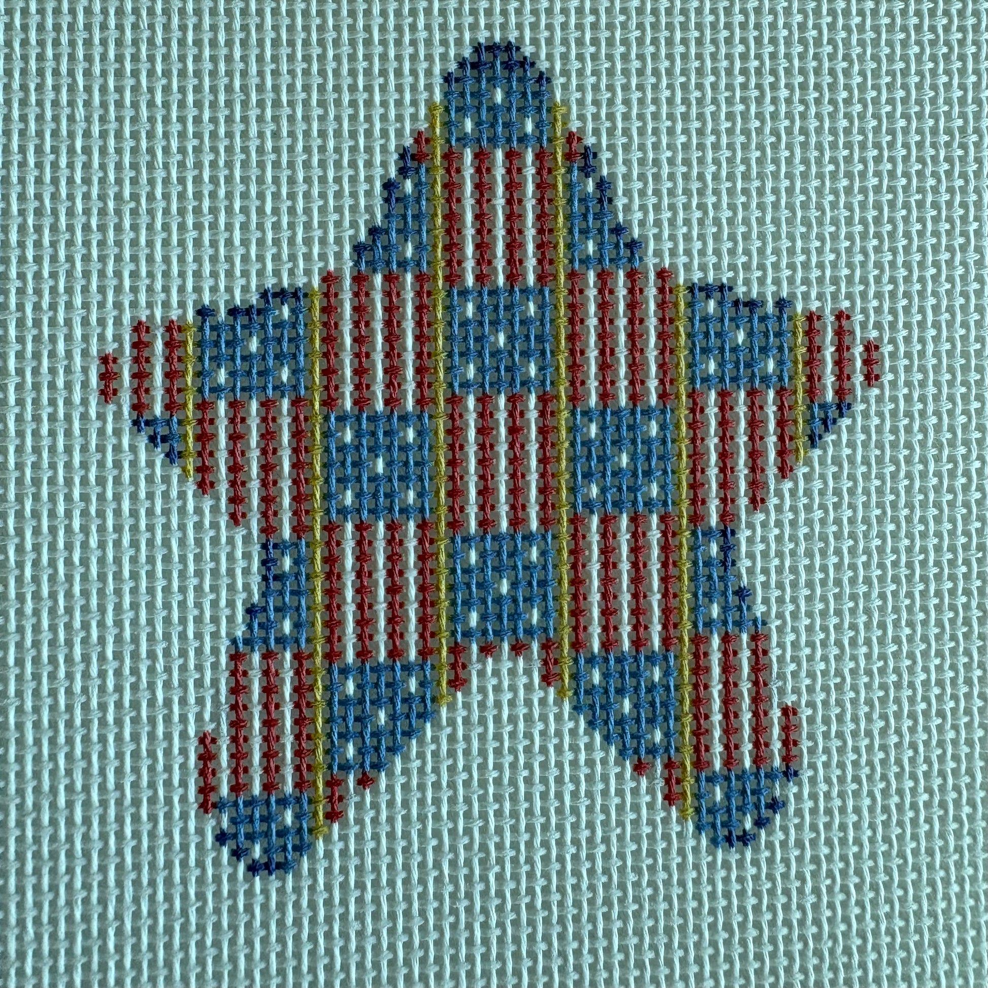 Patriotic Star-large with flags