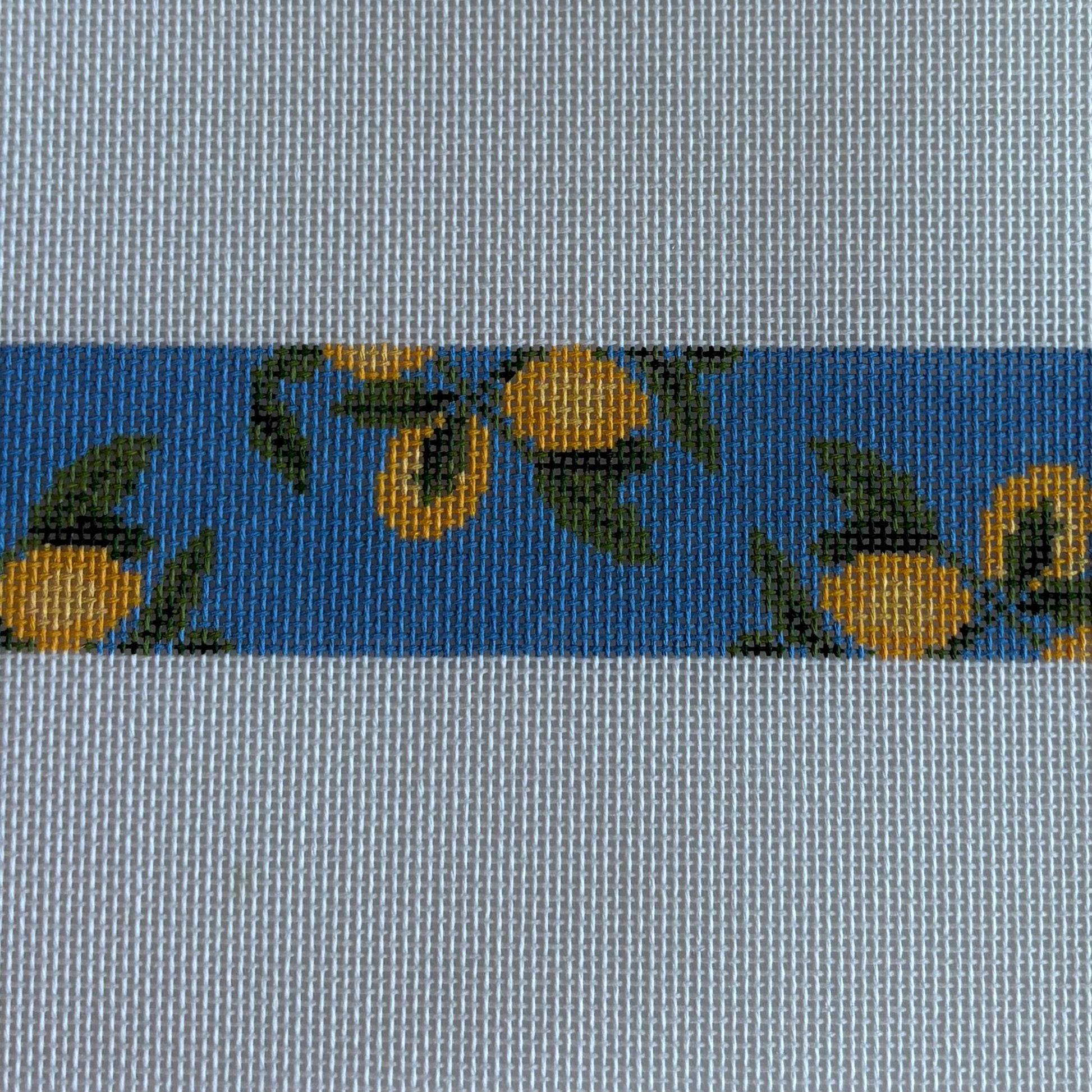 Lemons fob on dark blue