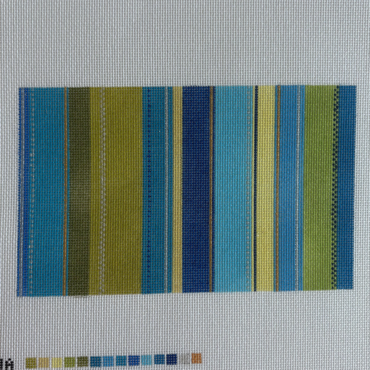 Blue/Green stripes
