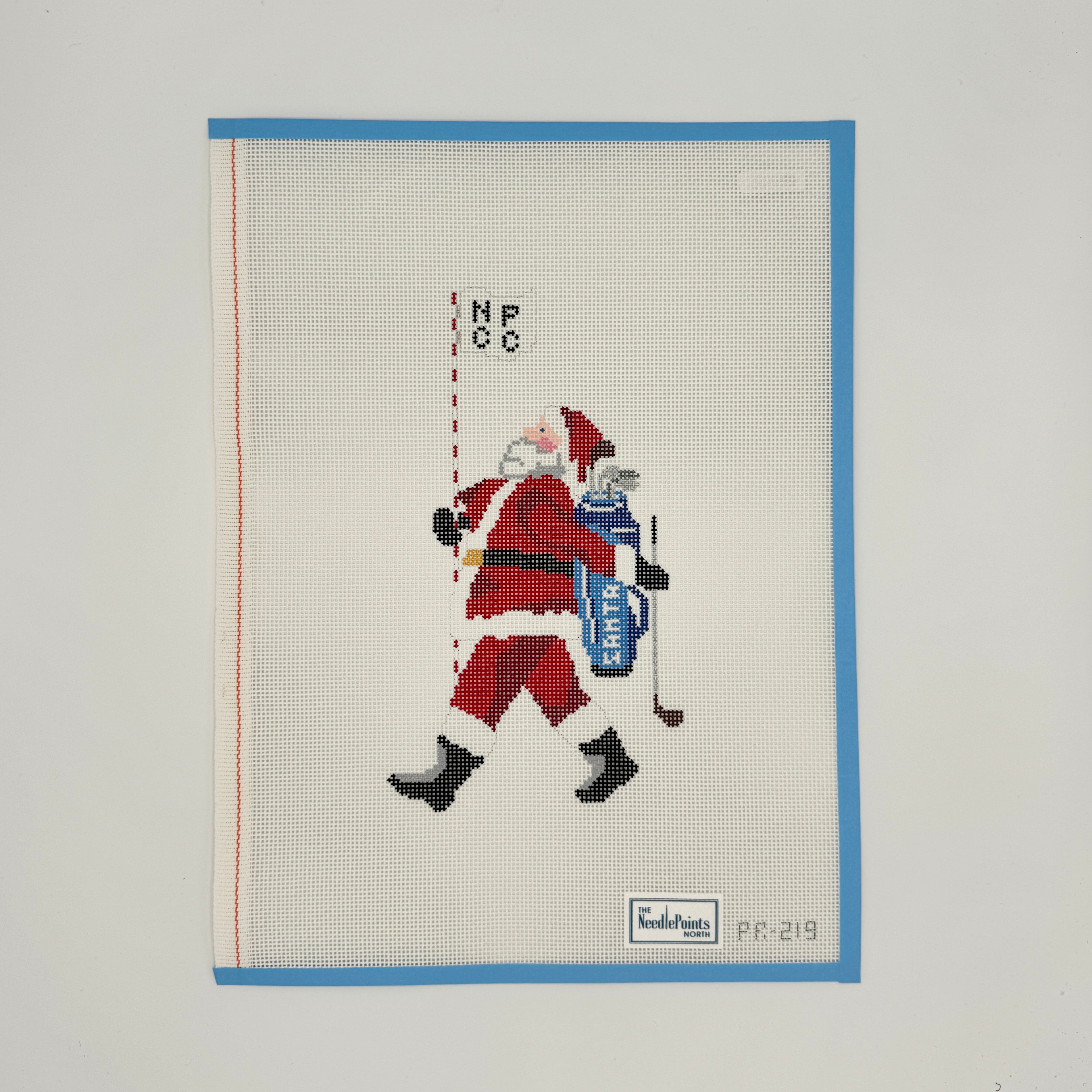 Santa Golfer