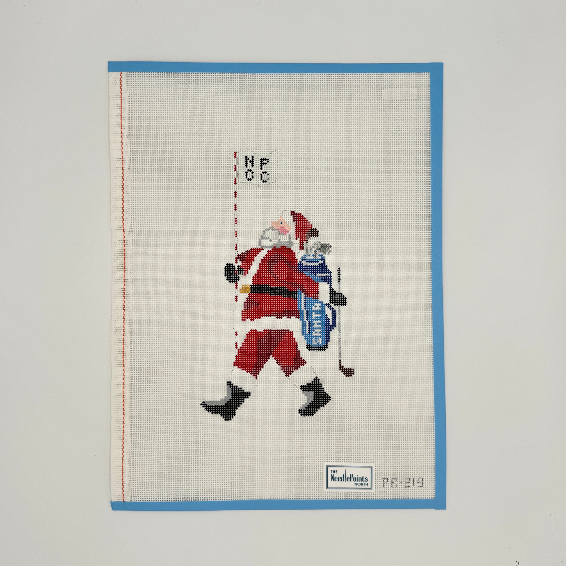 Santa Golfer