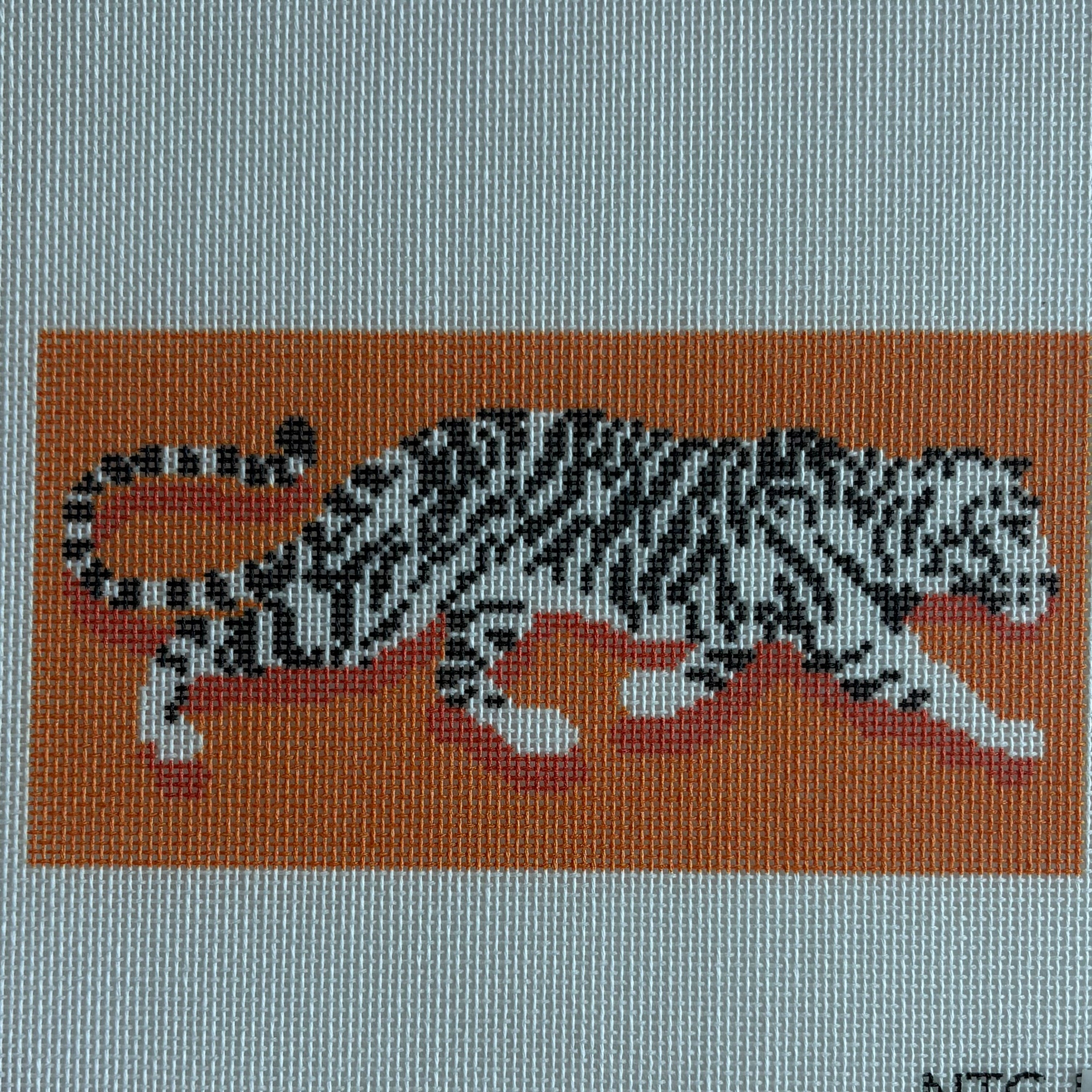 Tiger on Orange