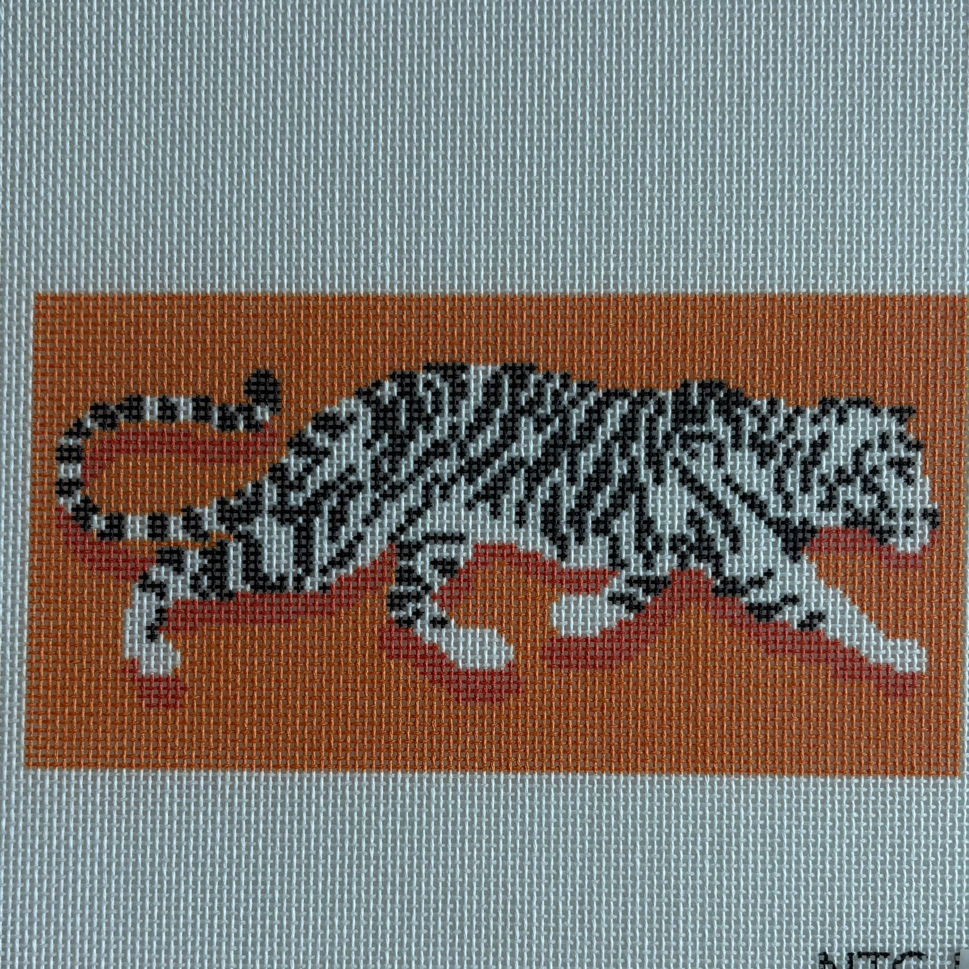 Tiger on Orange