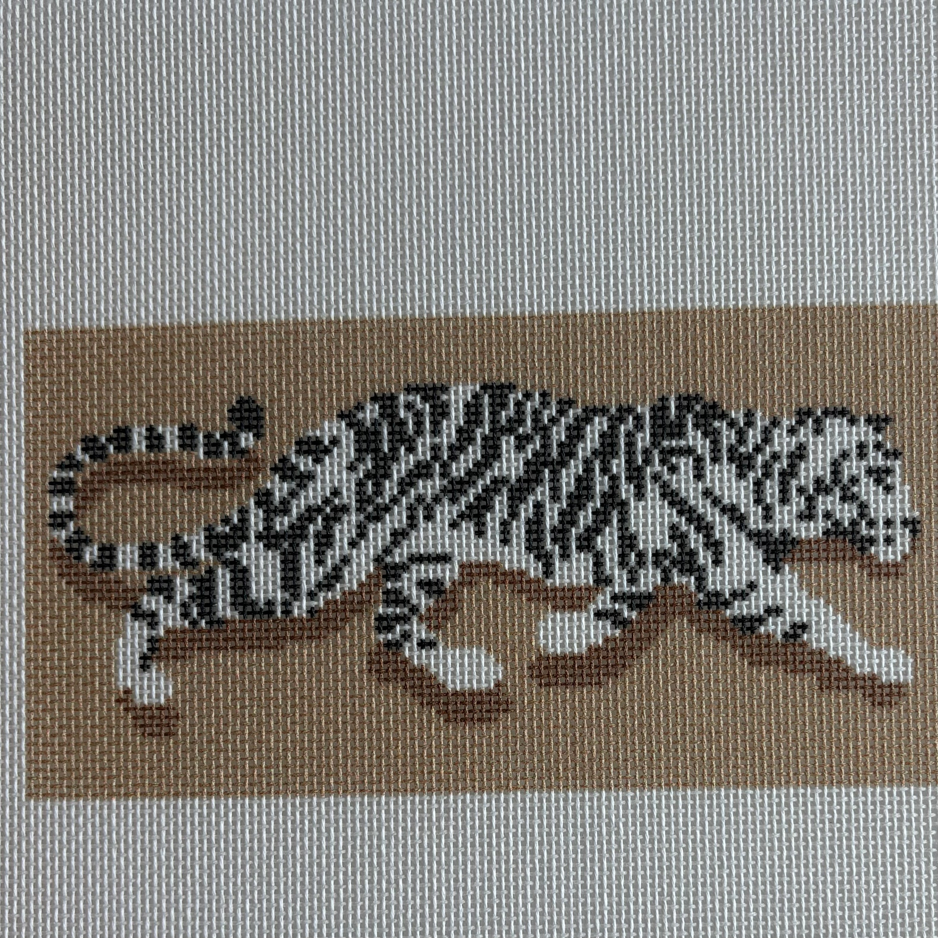 Tiger on Tan