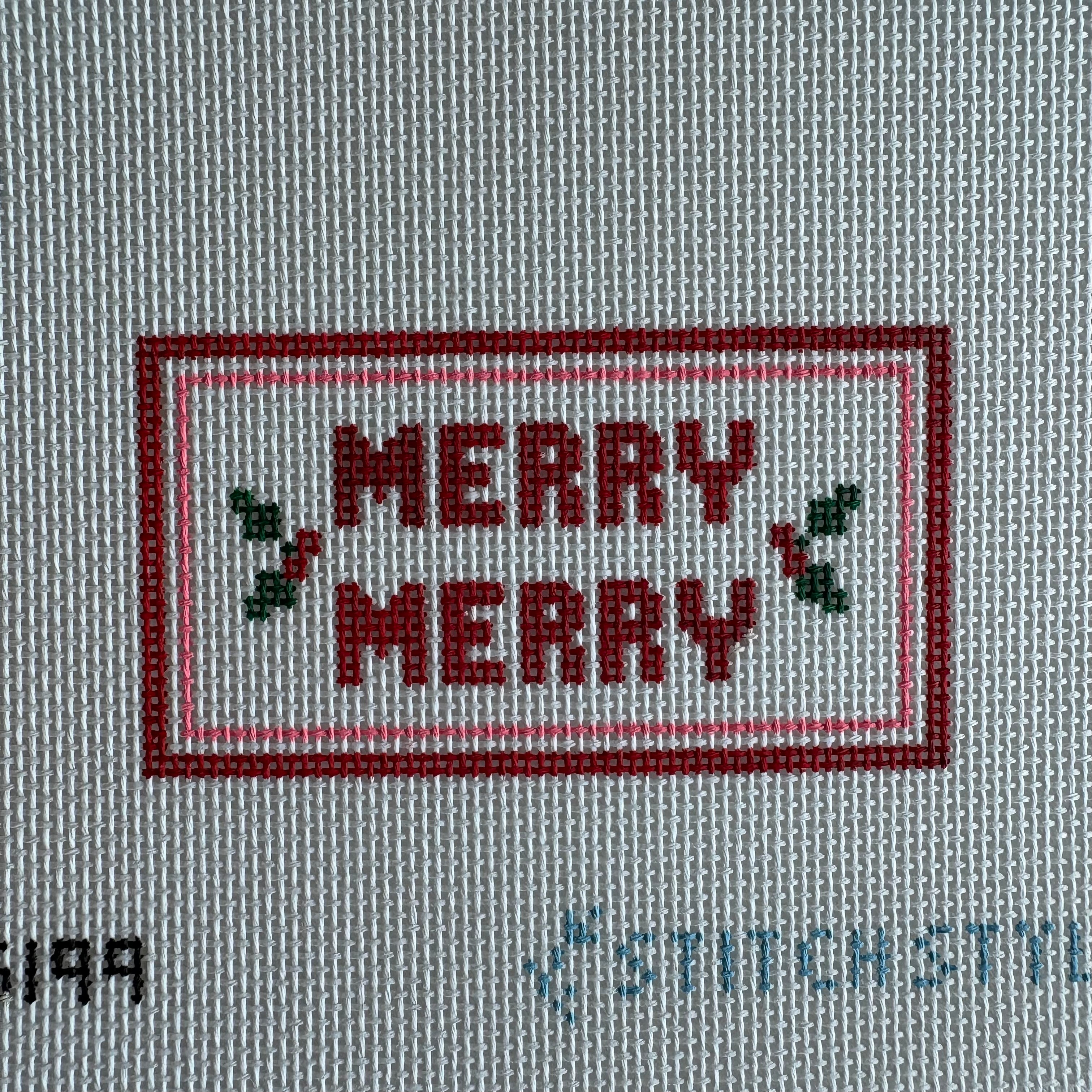 Merry Merry sign