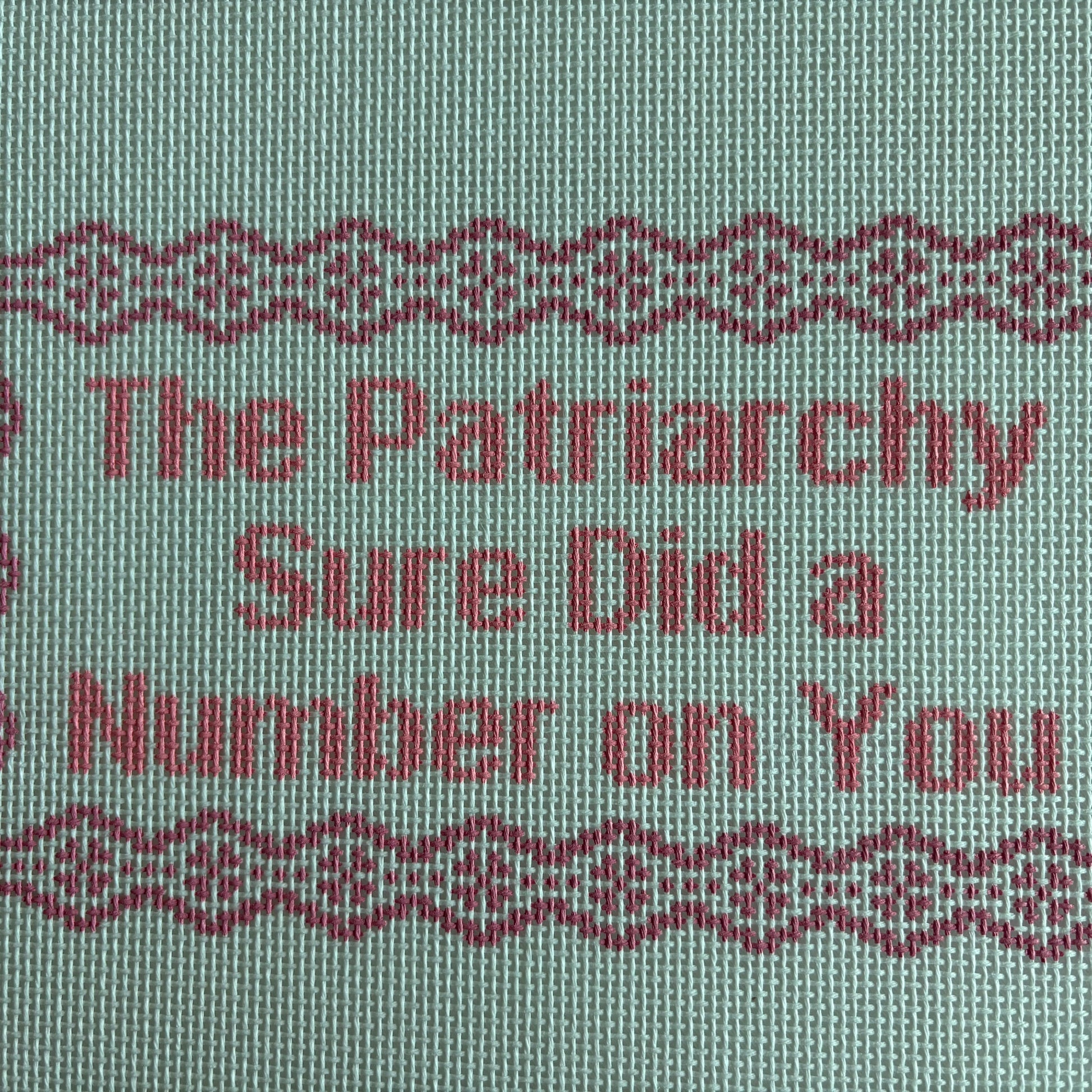 Patriarchy Did a Number