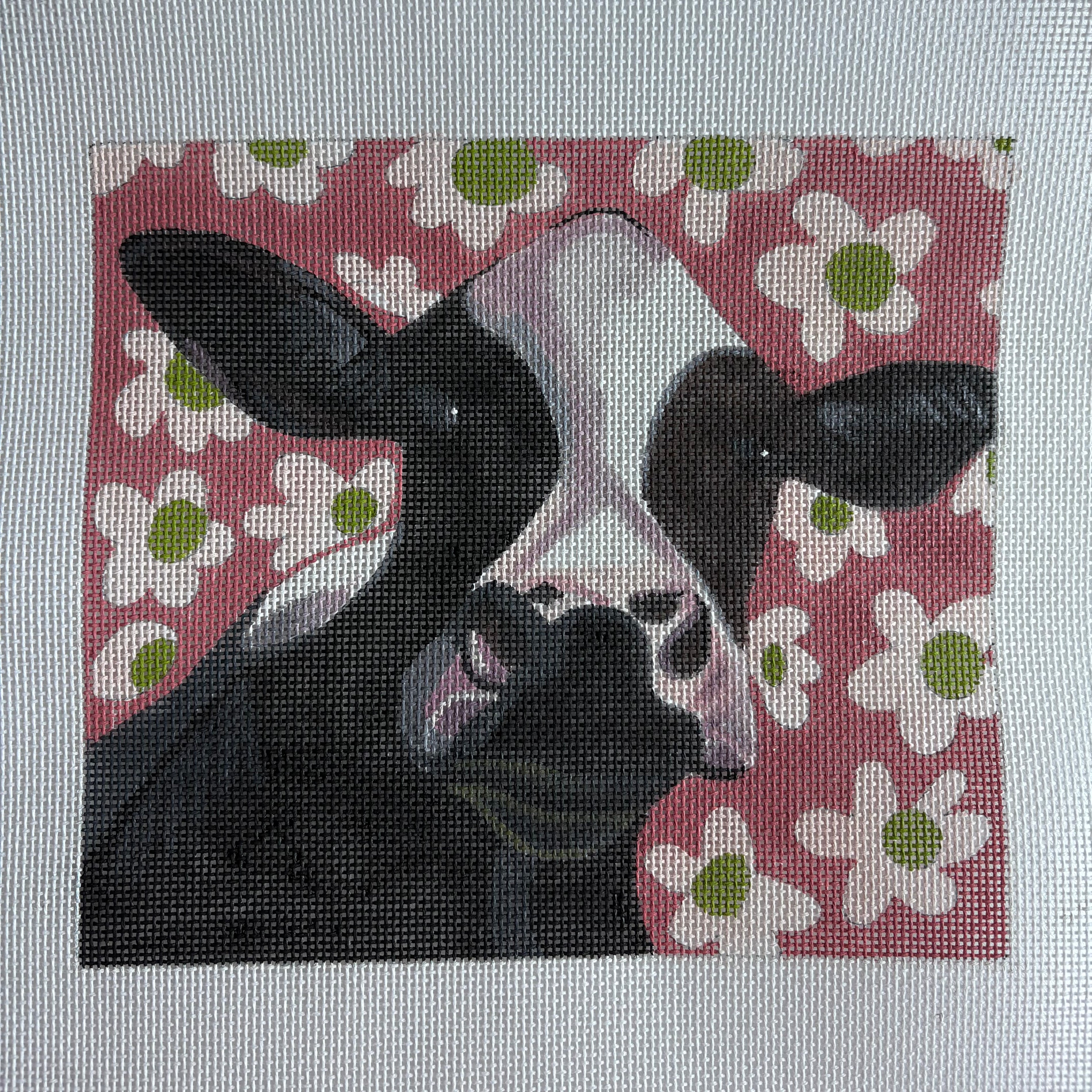 Cow Flower Background