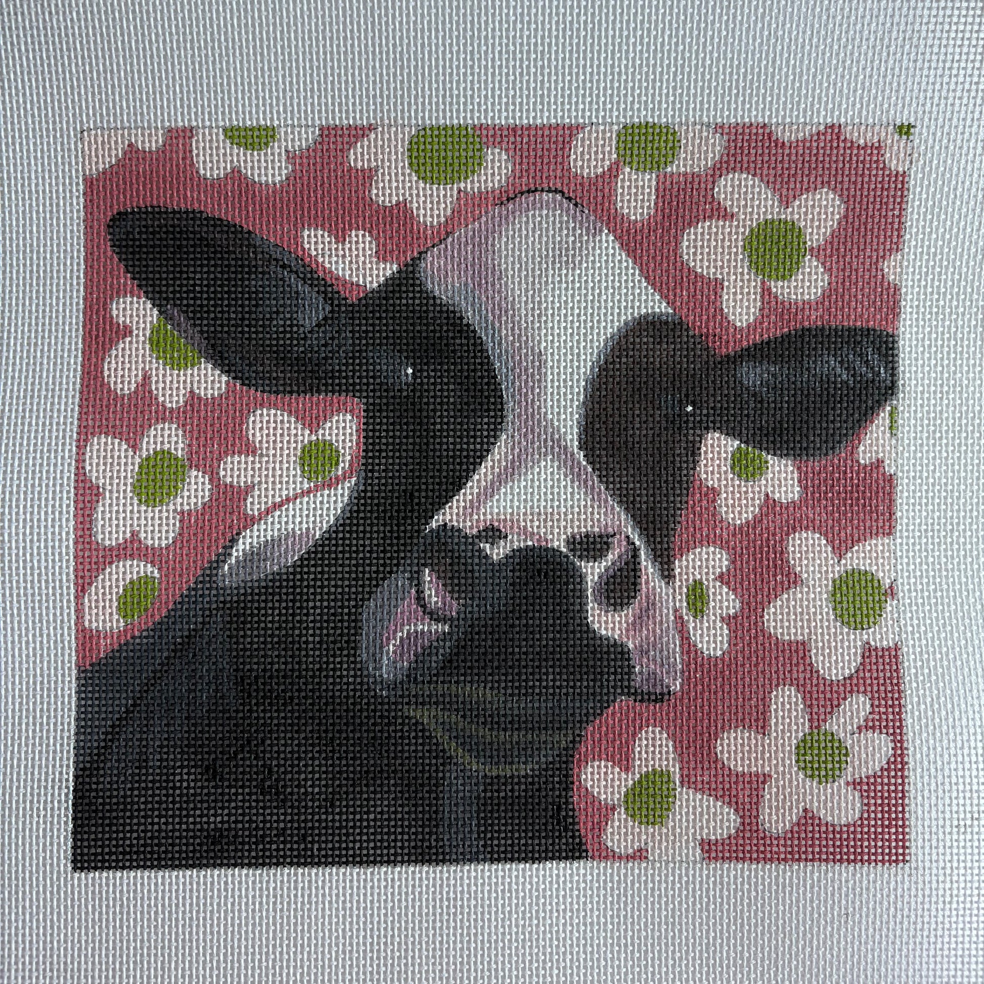 Cow Flower Background
