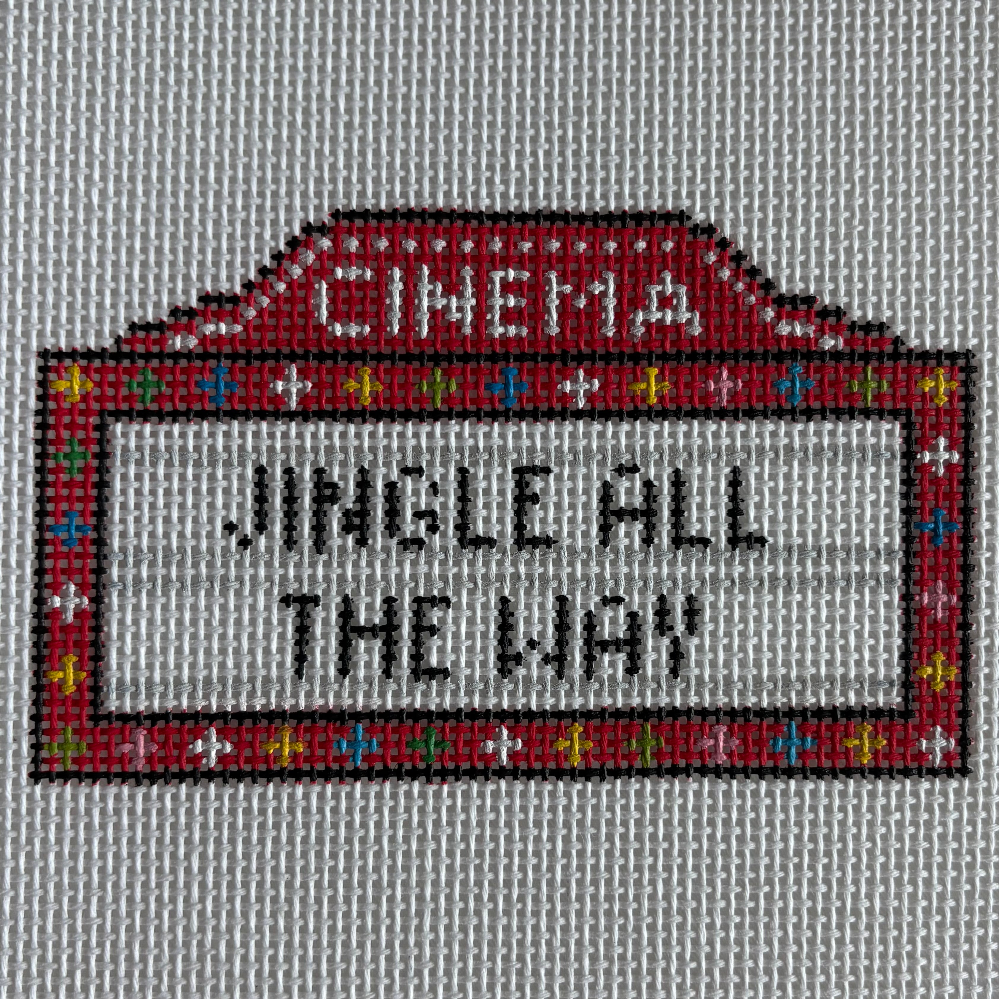 Jingle All the Way Marquee Sign