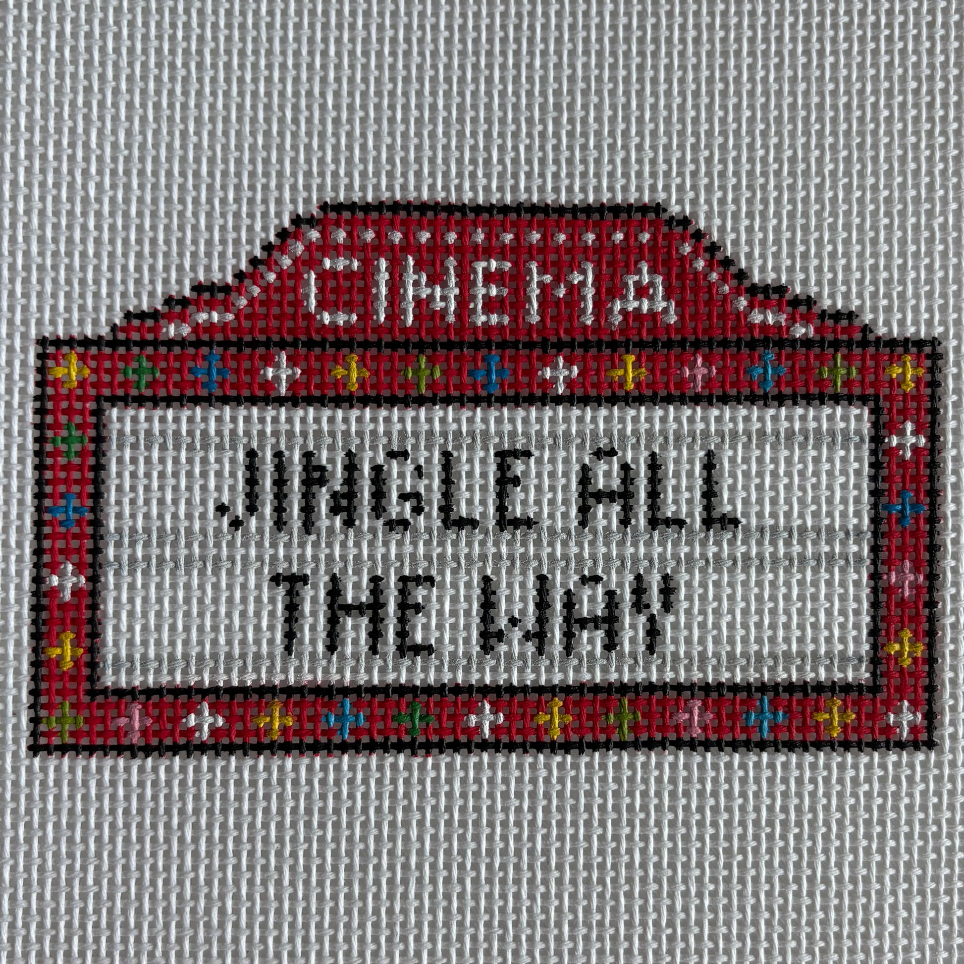 Jingle All the Way Marquee Sign