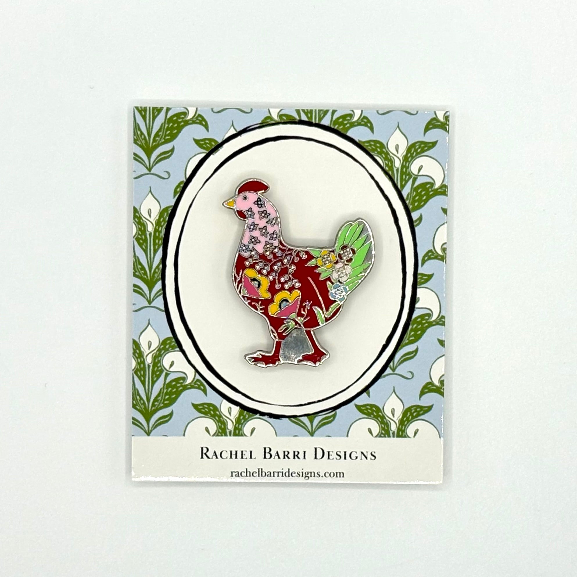 Colorful Rooster Needle Minder