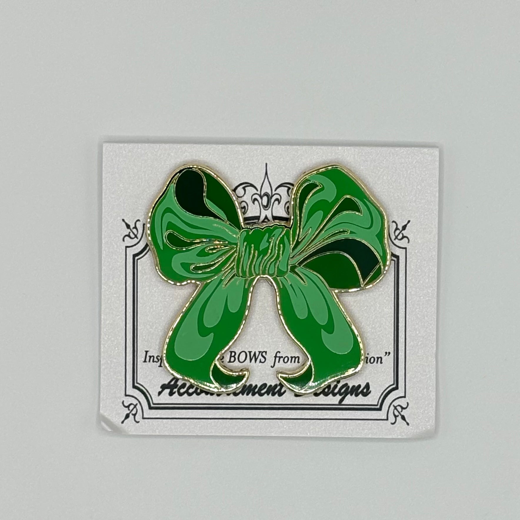 Green Bow Needle Minder