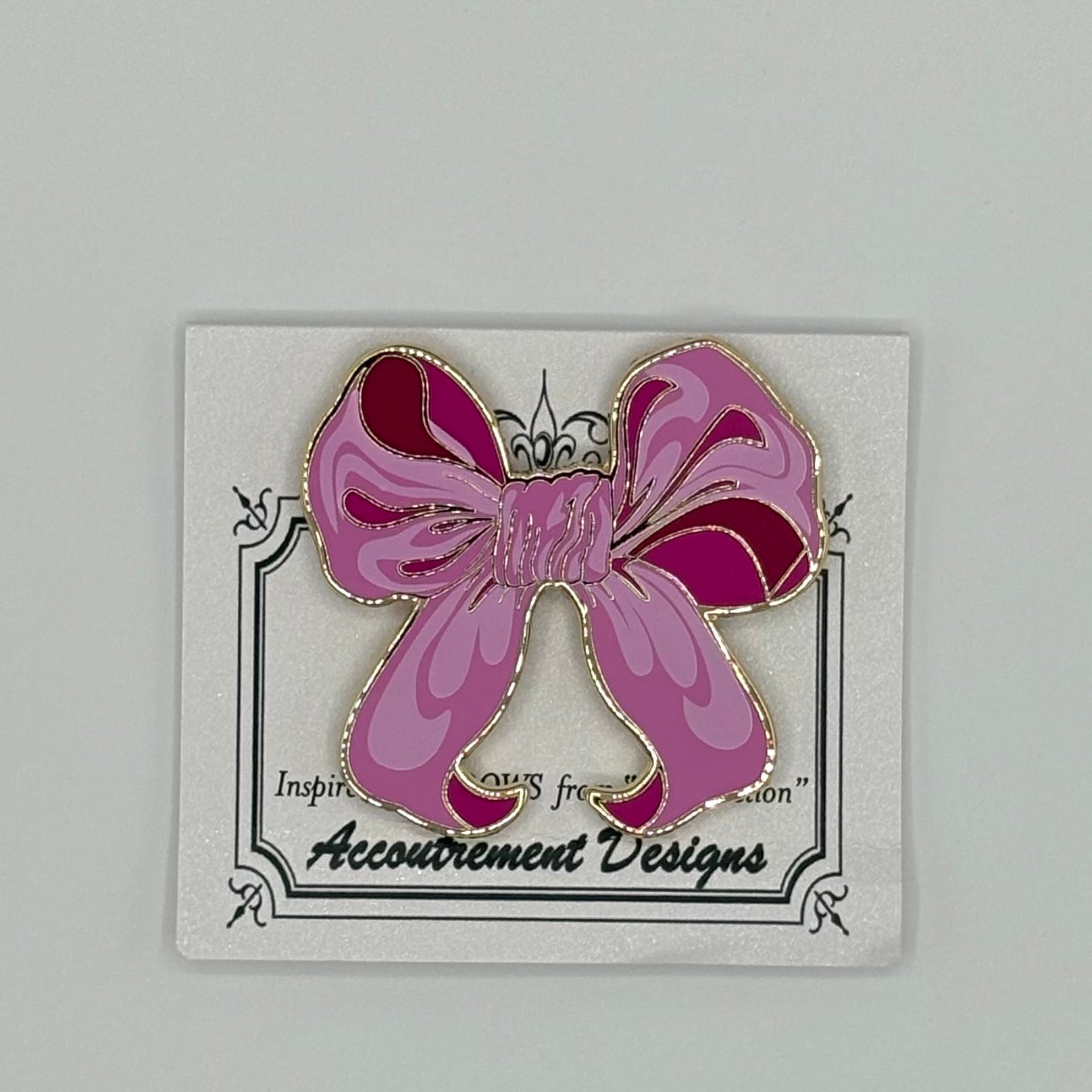 Pink Bow Needle Minder