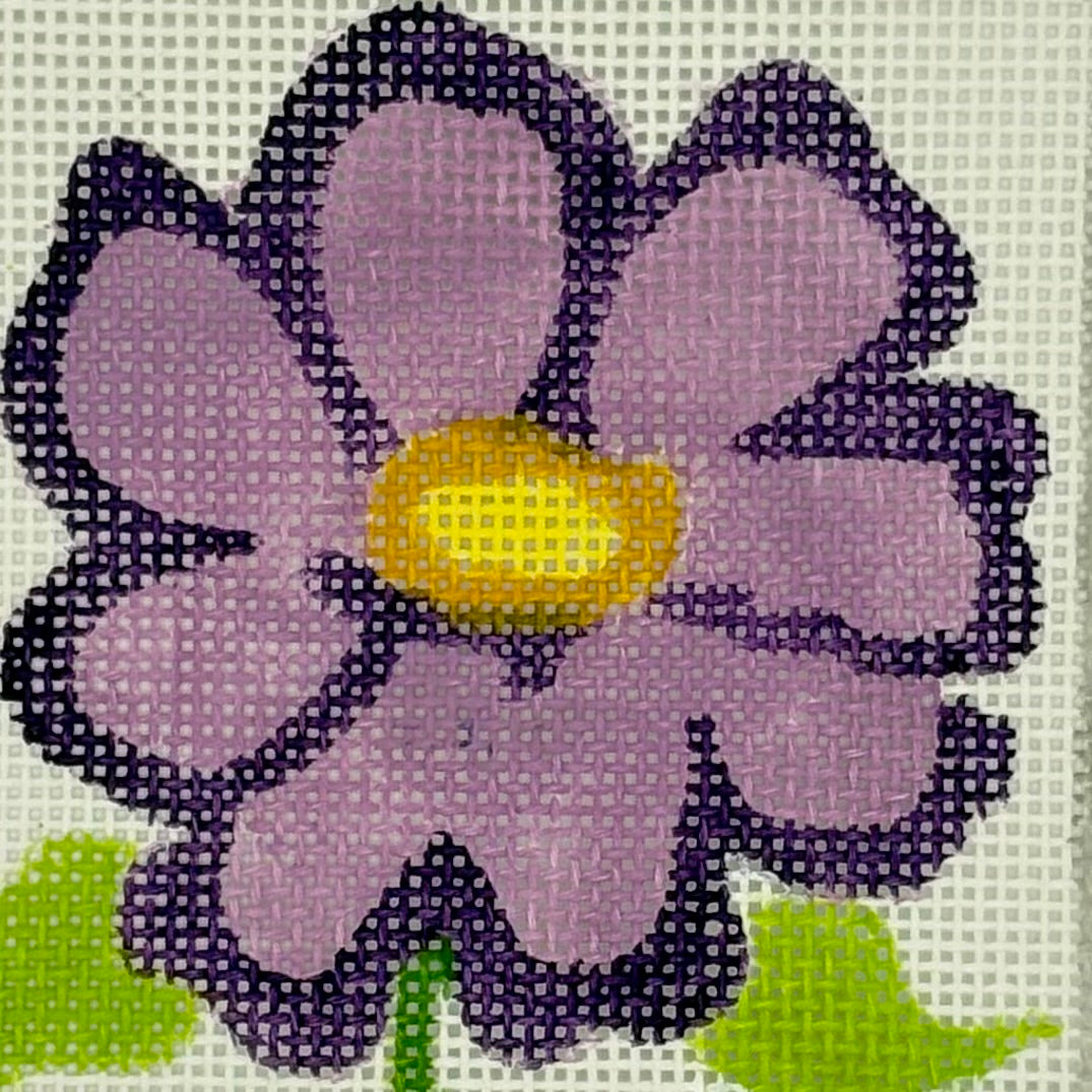 Purple Belle Flower Coaster