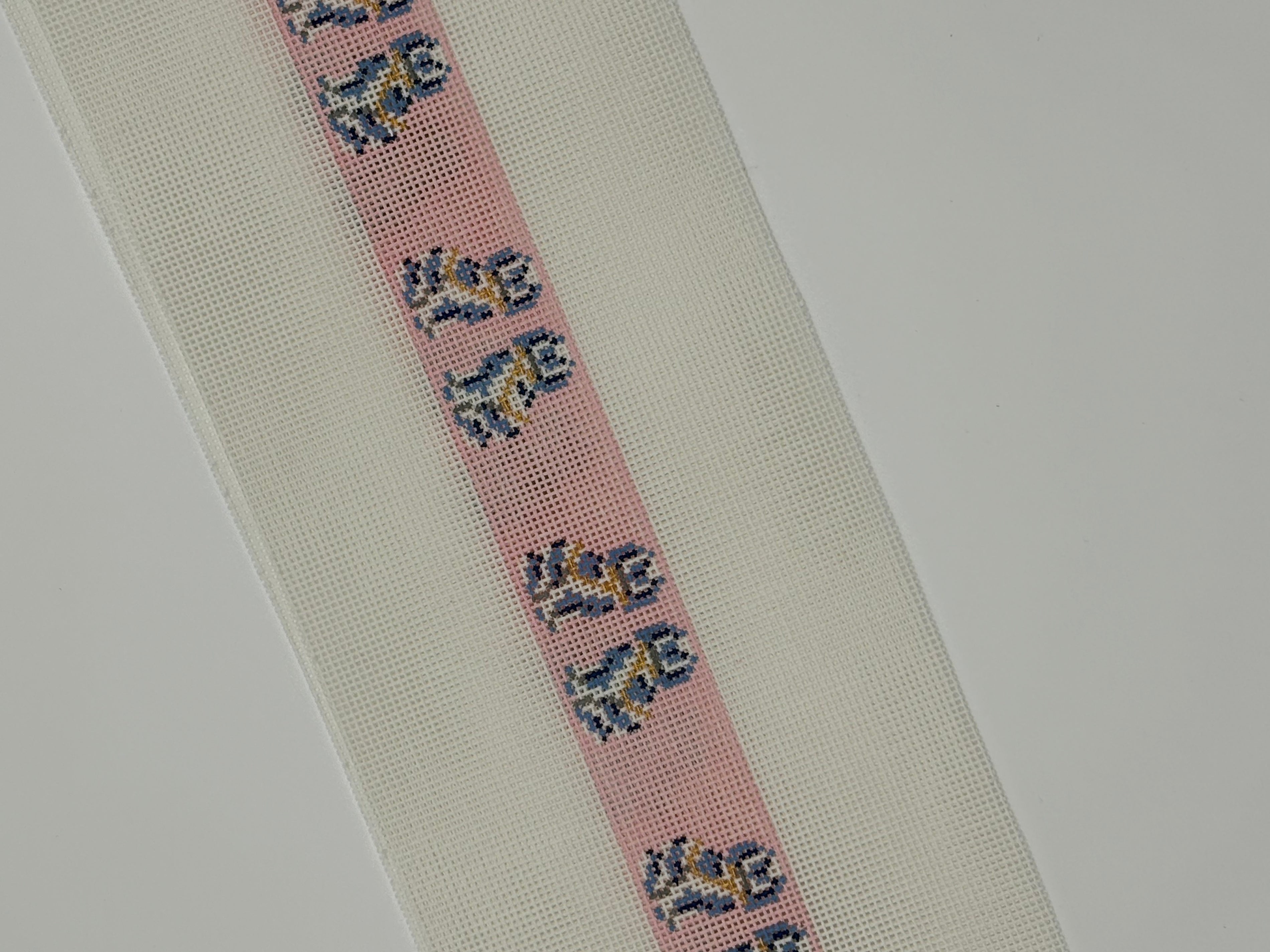 Staffordshire Dogs on Pink belt