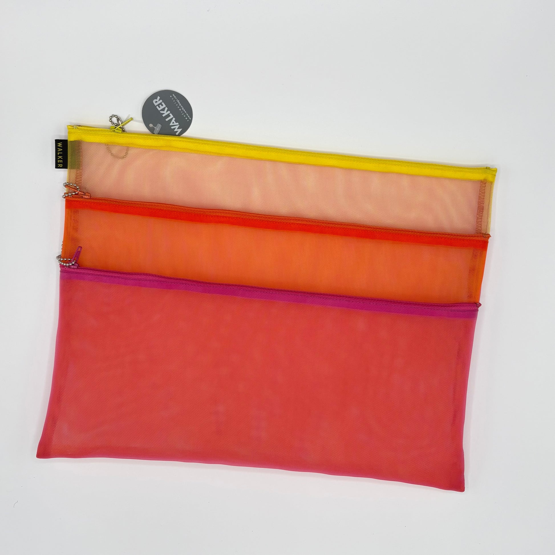 Triple Zip-multi color bag