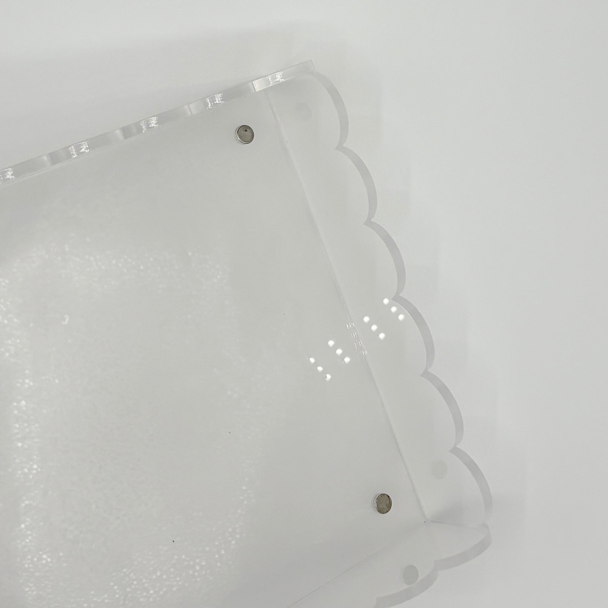 Tray acrylic